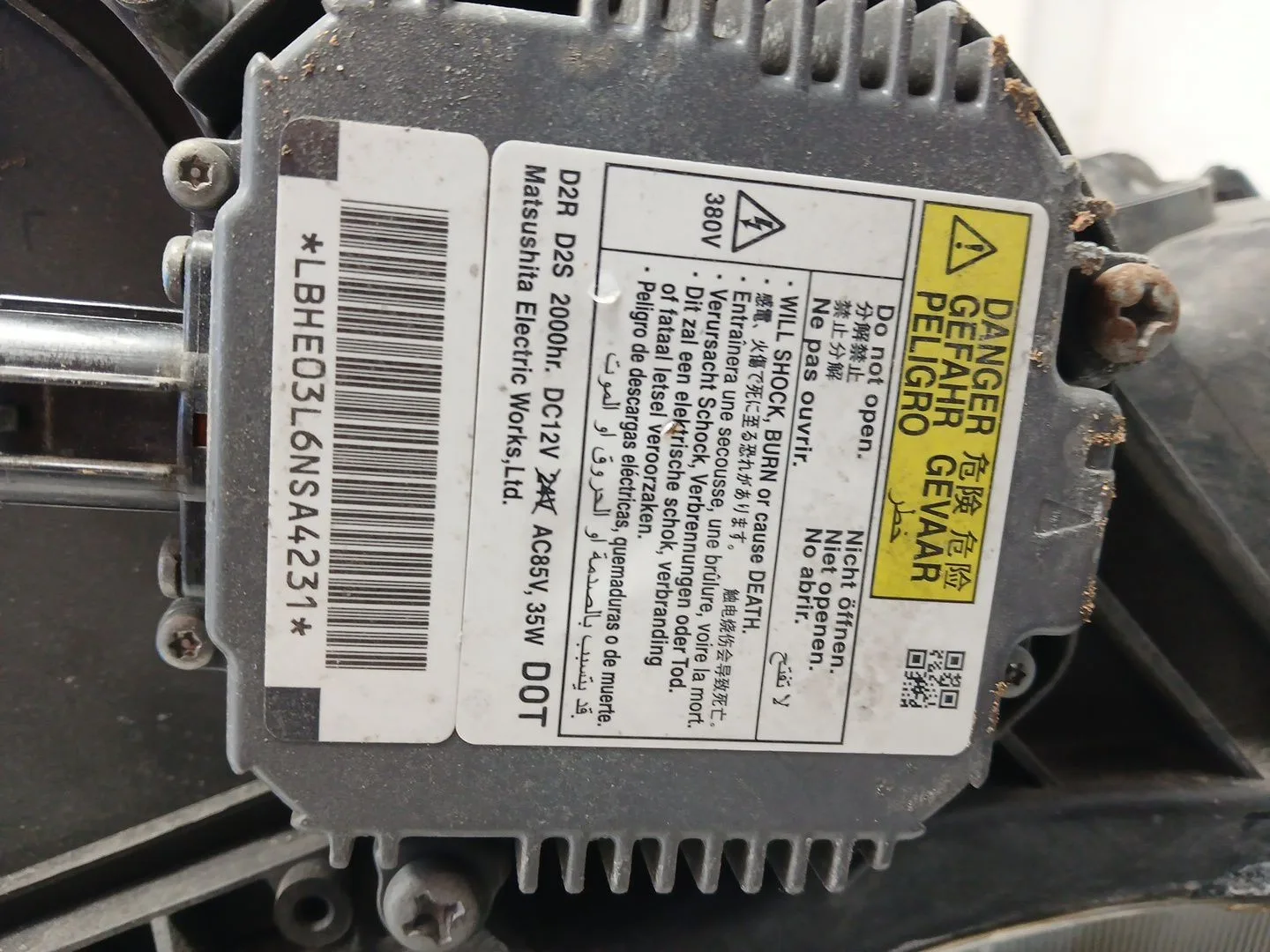 Faro Izquierdo para Honda Cr-V Iii (Re_)