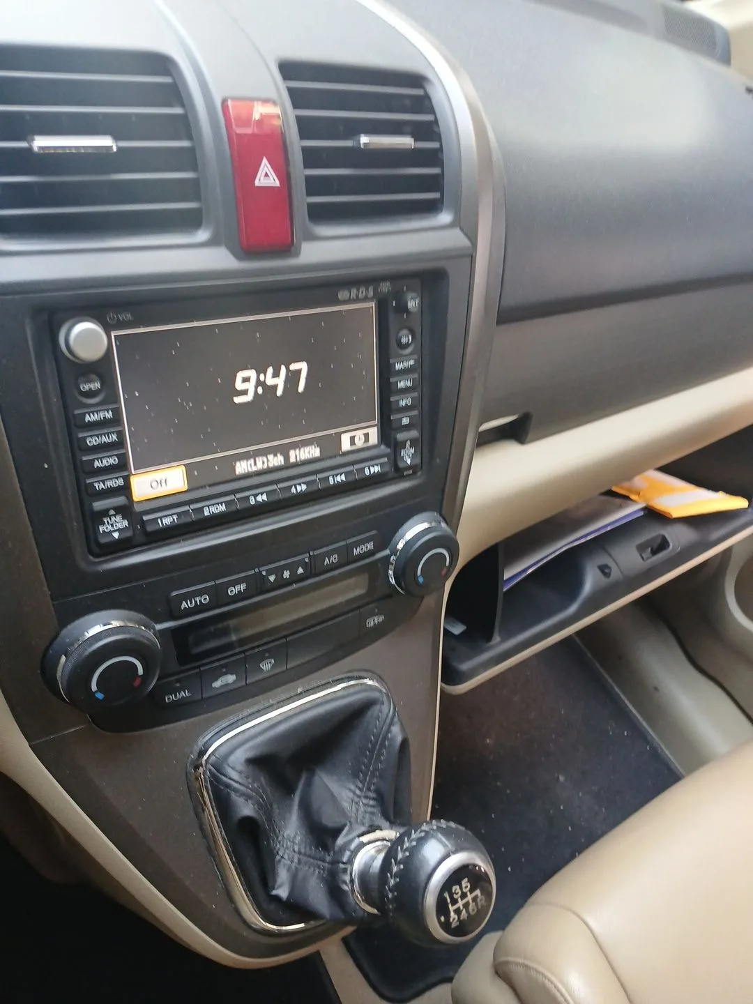 Sistema Audio / Radio Cd para Honda Cr-V Iii (Re_)