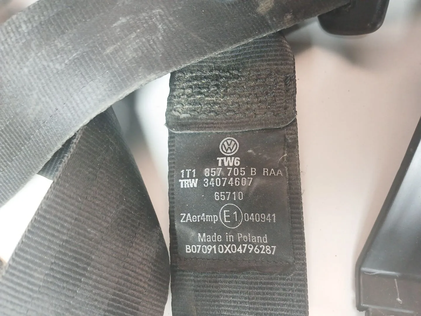 Kit Airbag para Volkswagen Touran (1T3)