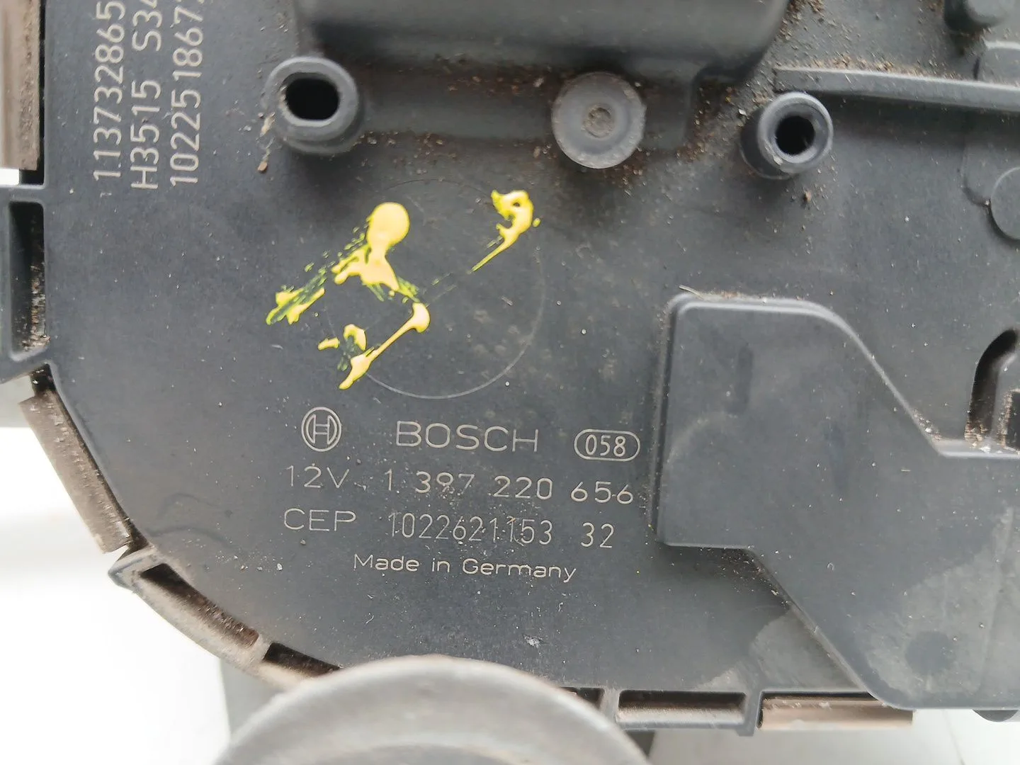 Motor Limpia Delantero para Volkswagen Touran (1T3)