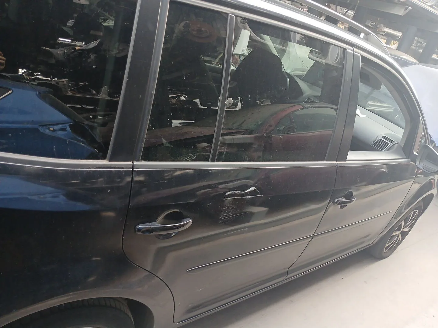 Puerta Trasera Derecha para Volkswagen Touran (1T3)