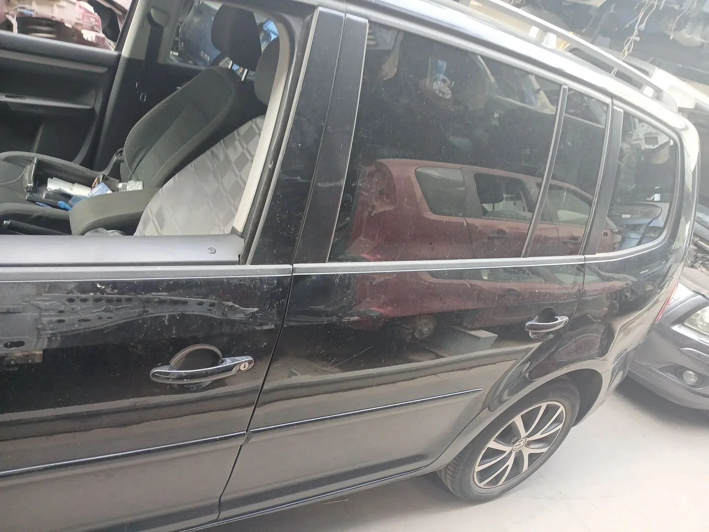 Puerta Trasera Izquierda para Volkswagen Touran (1T3)