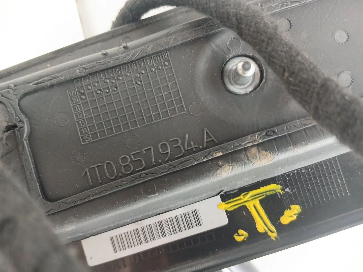 Retrovisor Derecho para Volkswagen Touran (1T3)
