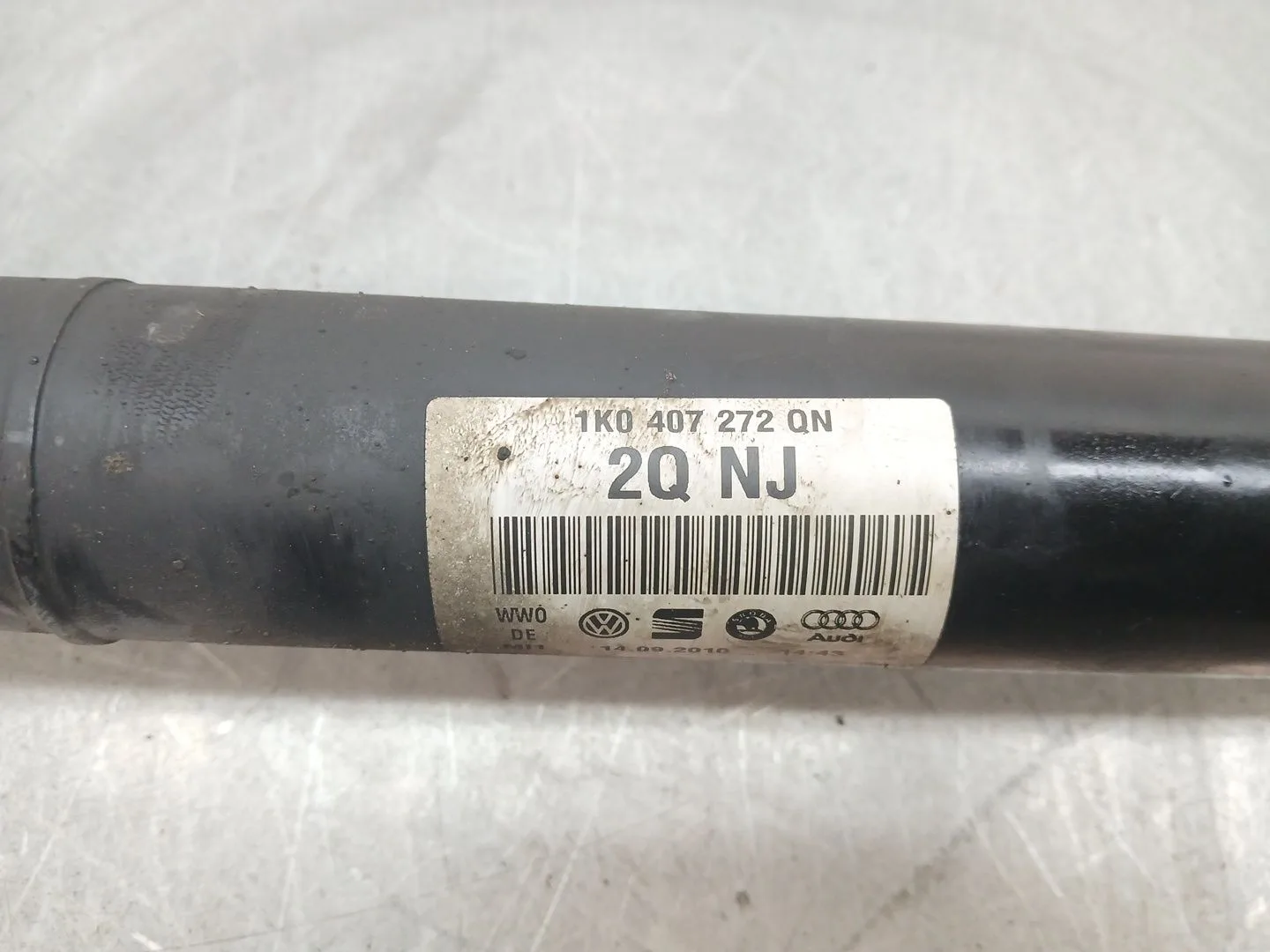 Transmision Delantera Derecha para Volkswagen Touran (1T3)