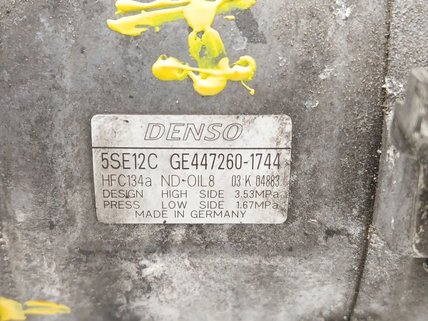 Compresor Aire Acondicionado para Toyota Avensis (_T25_)
