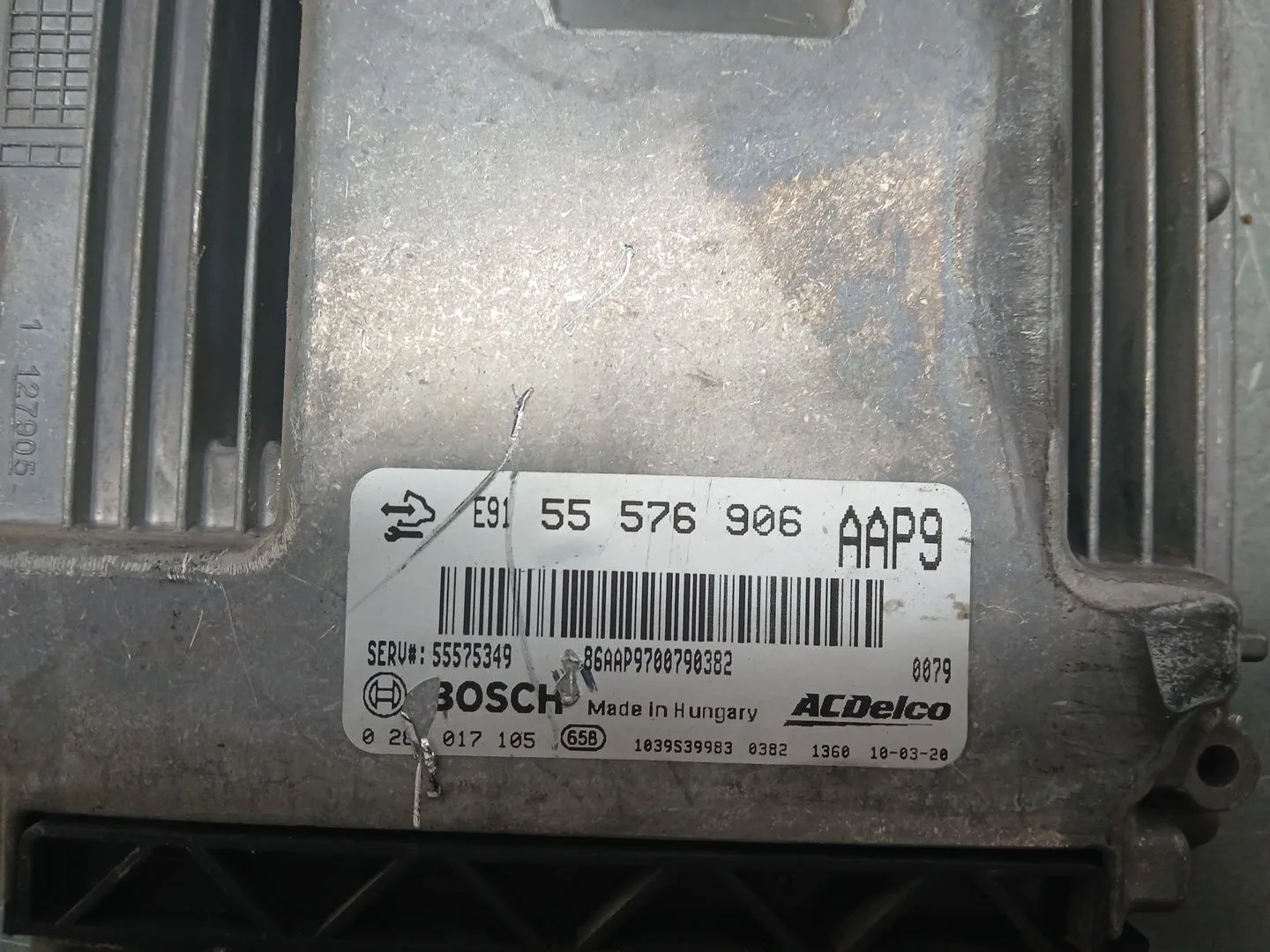 Centralita Motor Uce para Opel Insignia A (G09)