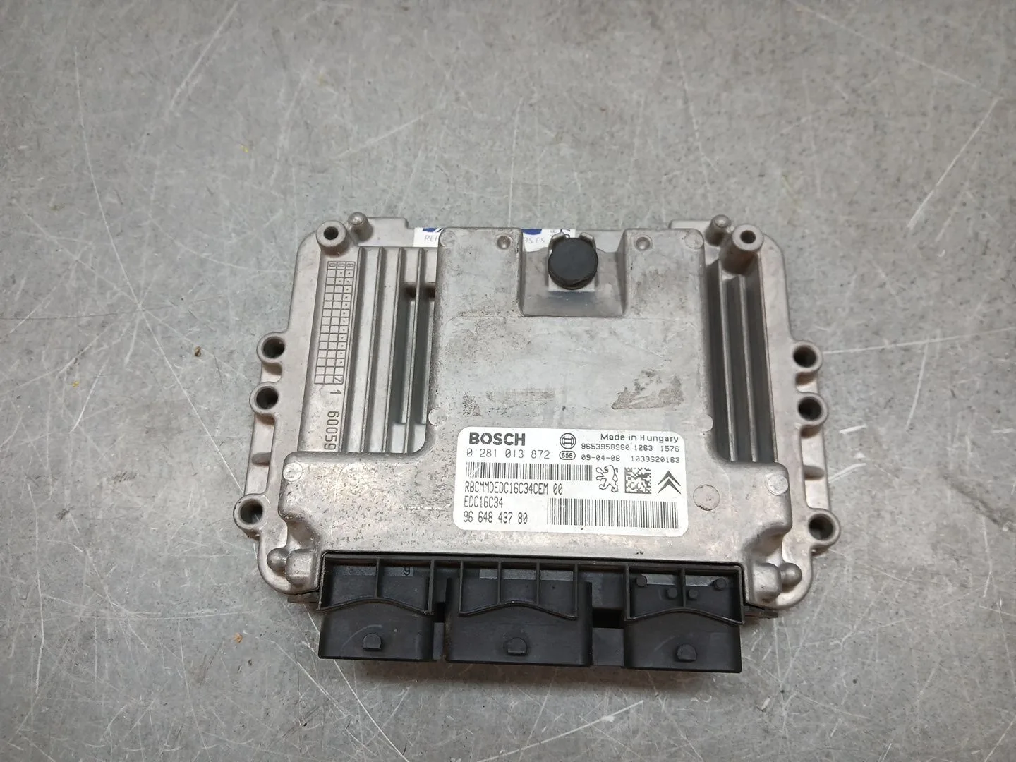 Centralita Motor Uce para Peugeot 207 Furgoneta/Hatchback (Wa_, Wc_)