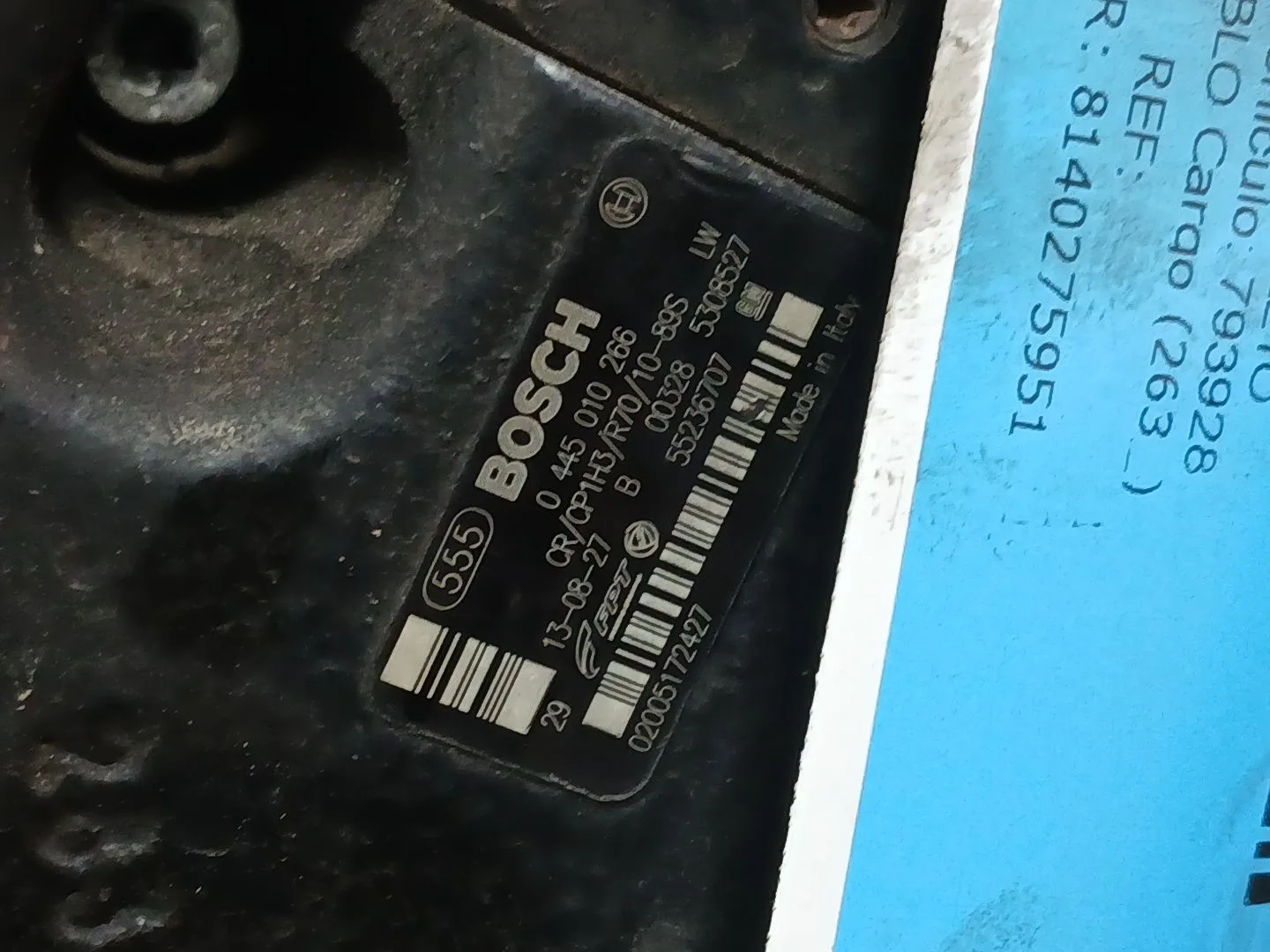 Despiece Motor para Fiat Doblo Cargo (263_)