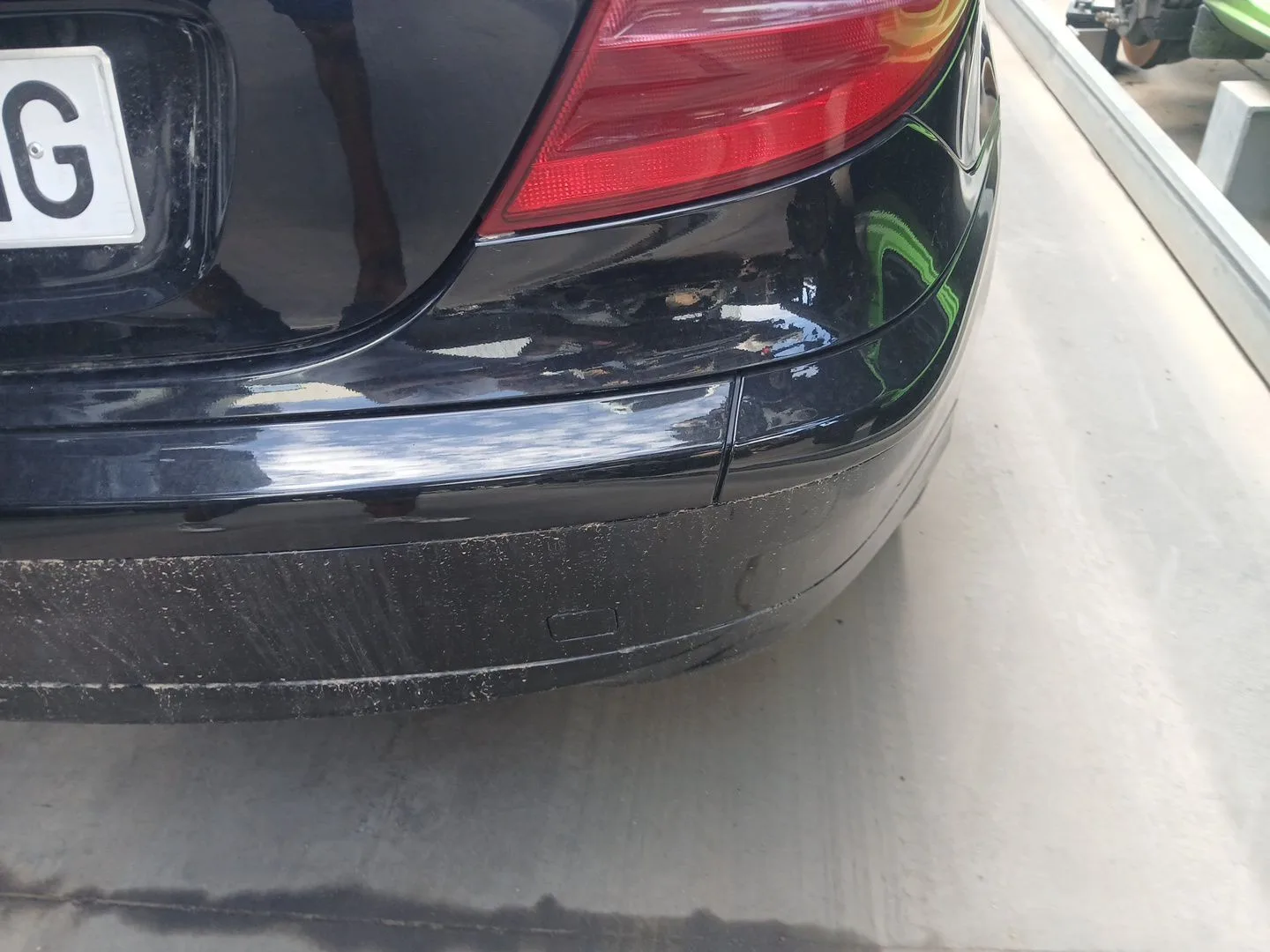 Paragolpes Trasero para Mercedes-Benz Clase C Coupe (Cl203)