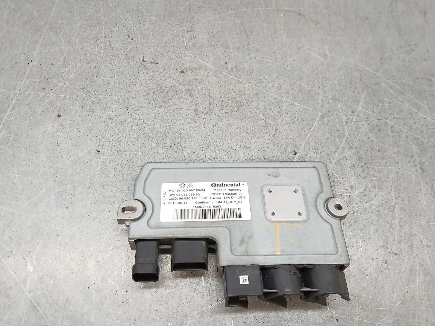 Modulo Electronico para Citroën C4 Picasso