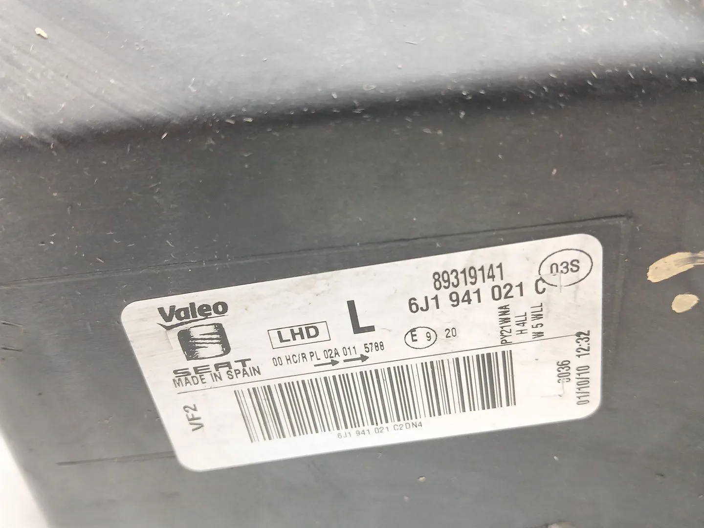 Faro Izquierdo para Seat Ibiza Iv (6J5, 6P1)