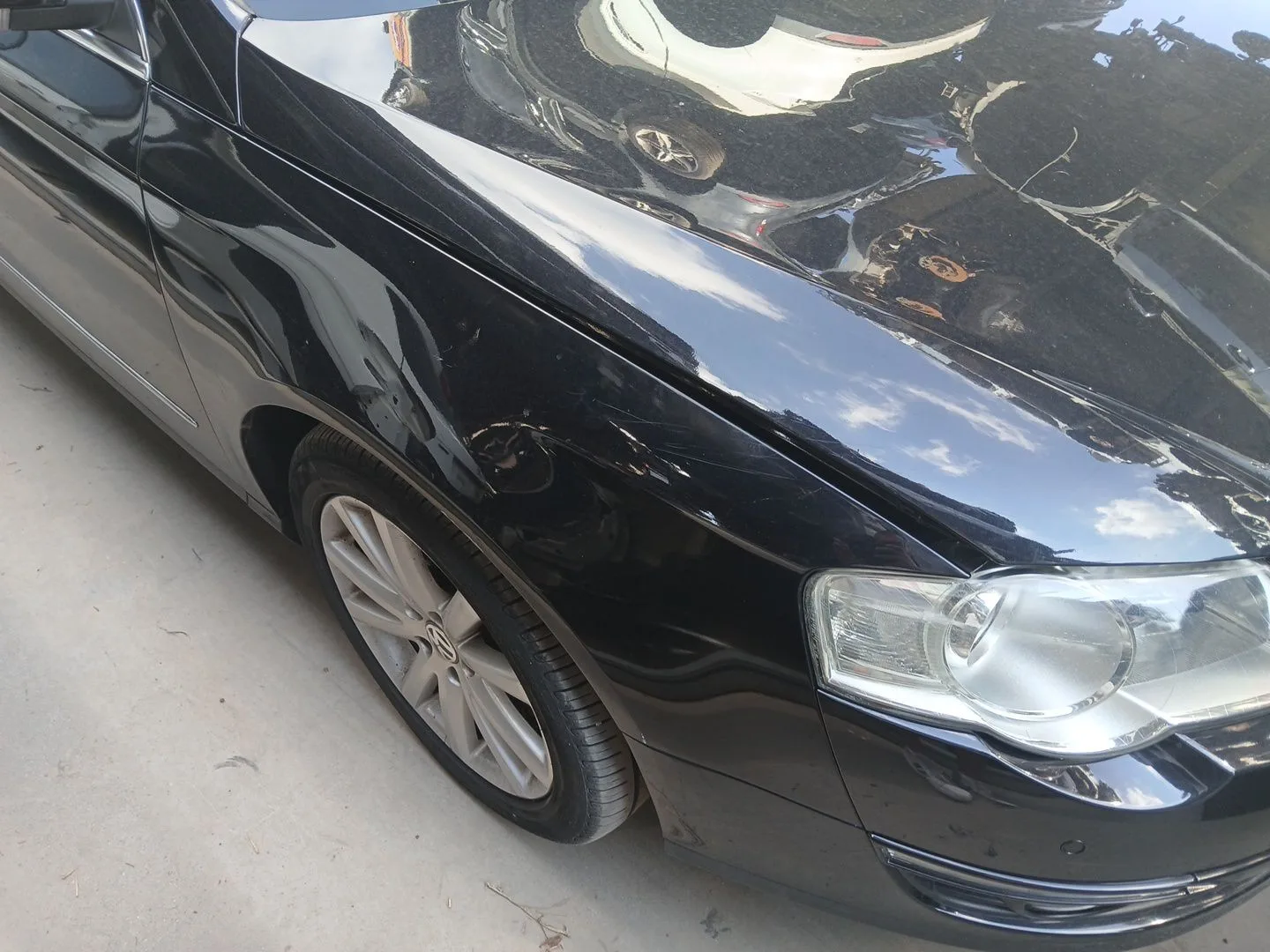 Aleta Delantera Derecha para Volkswagen Passat B6 (3C2)