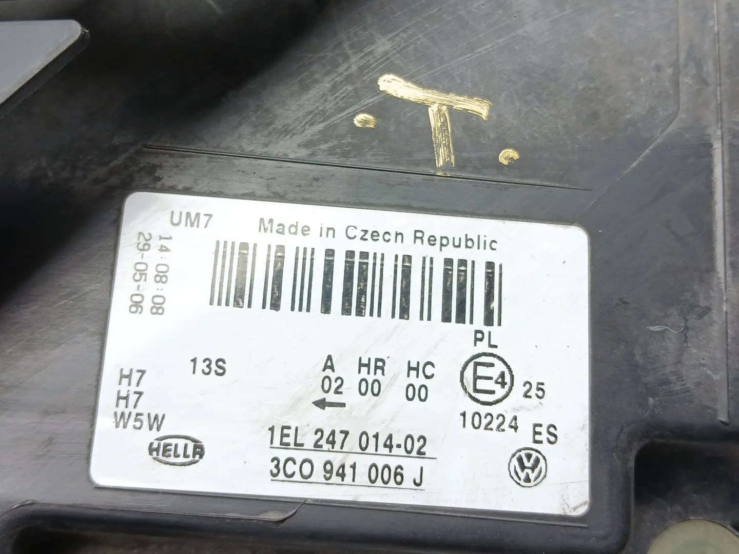 Faro Derecho para Volkswagen Passat B6 (3C2)