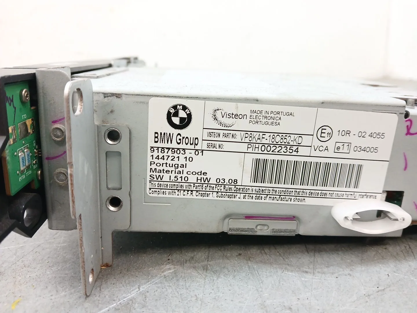 Sistema Audio / Radio Cd para Bmw 5 (E60)