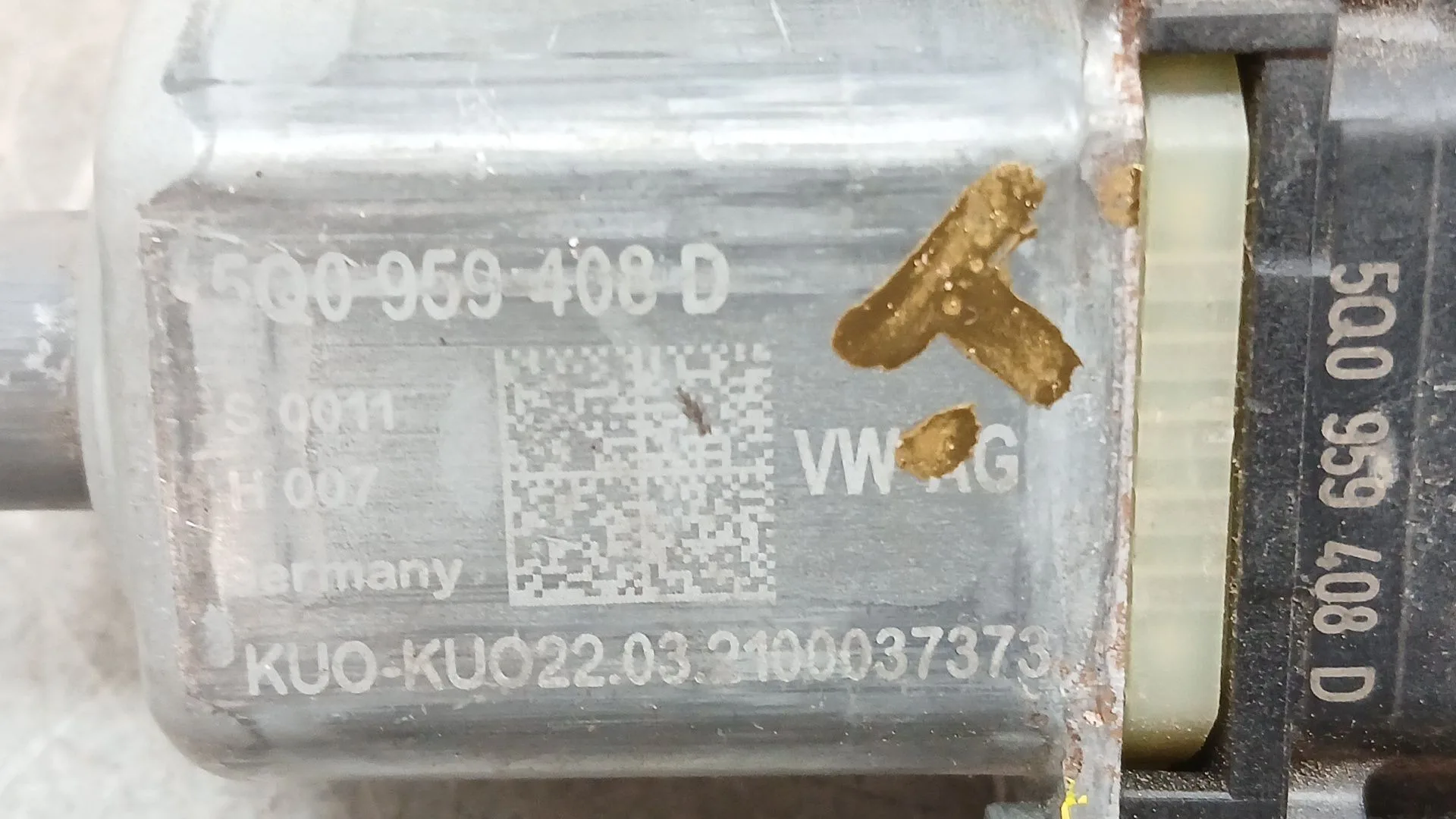 Motor Elevalunas Trasero Derecho para Volkswagen T-Roc (A11, D11)