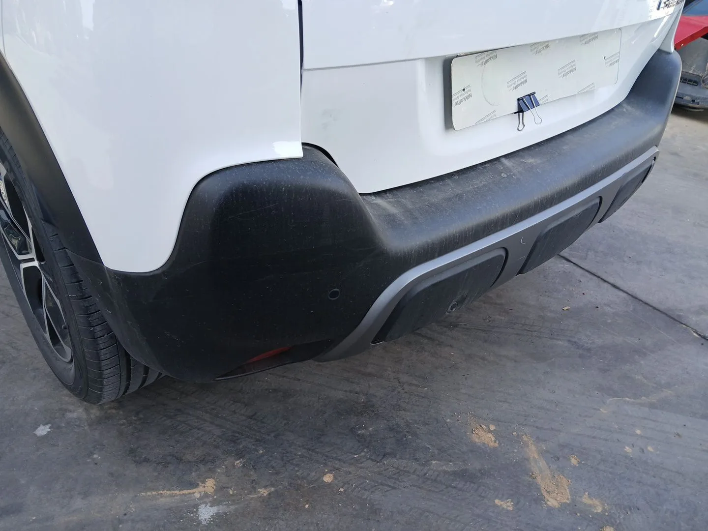 Paragolpes Trasero para Citroën C3 Aircross I (2R_, 2C_)