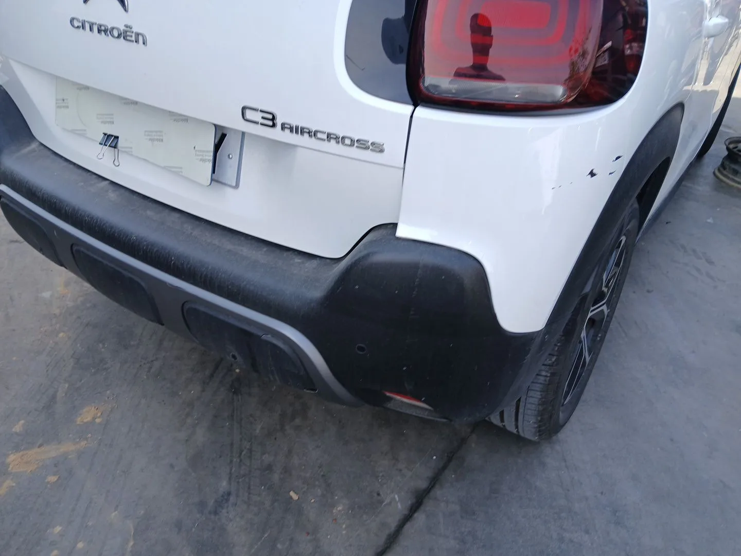 Paragolpes Trasero para Citroën C3 Aircross I (2R_, 2C_)