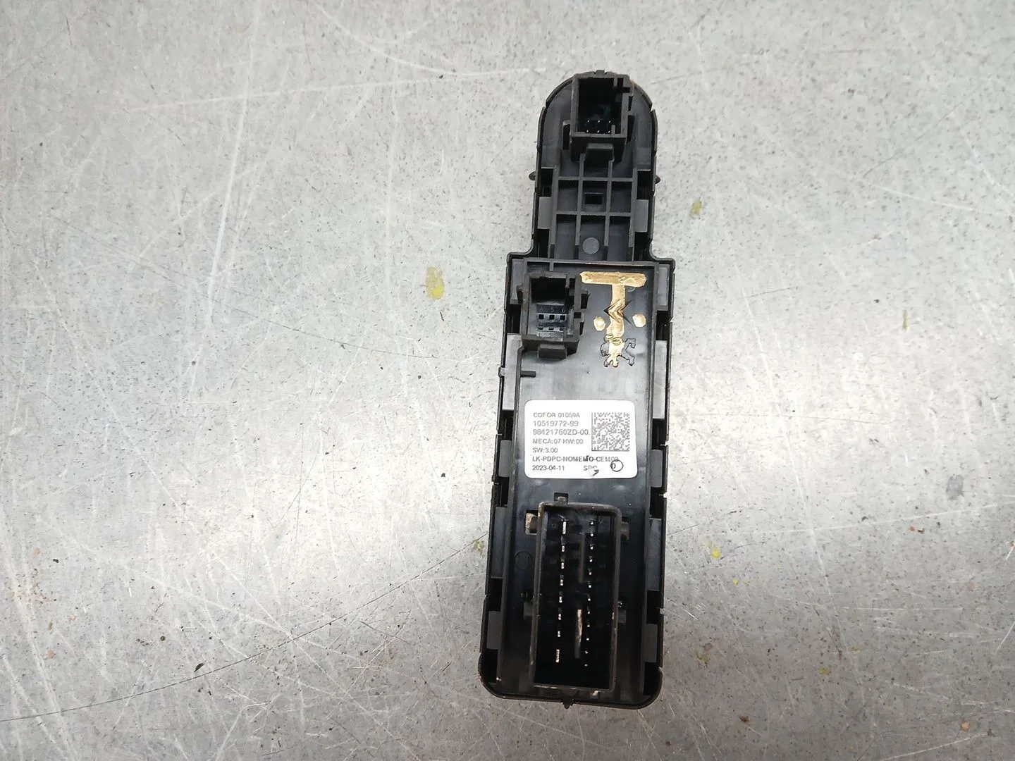 Mando Elevalunas Delantero Izquierdo para Citroën C3 Aircross I (2R_, 2C_)
