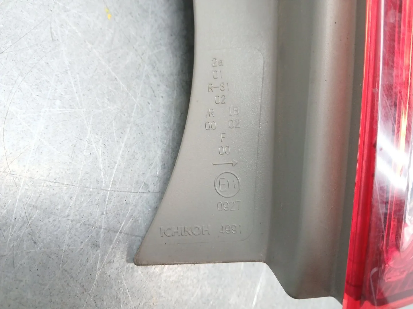 Piloto Trasero Derecho para Honda Fr-V (Be)
