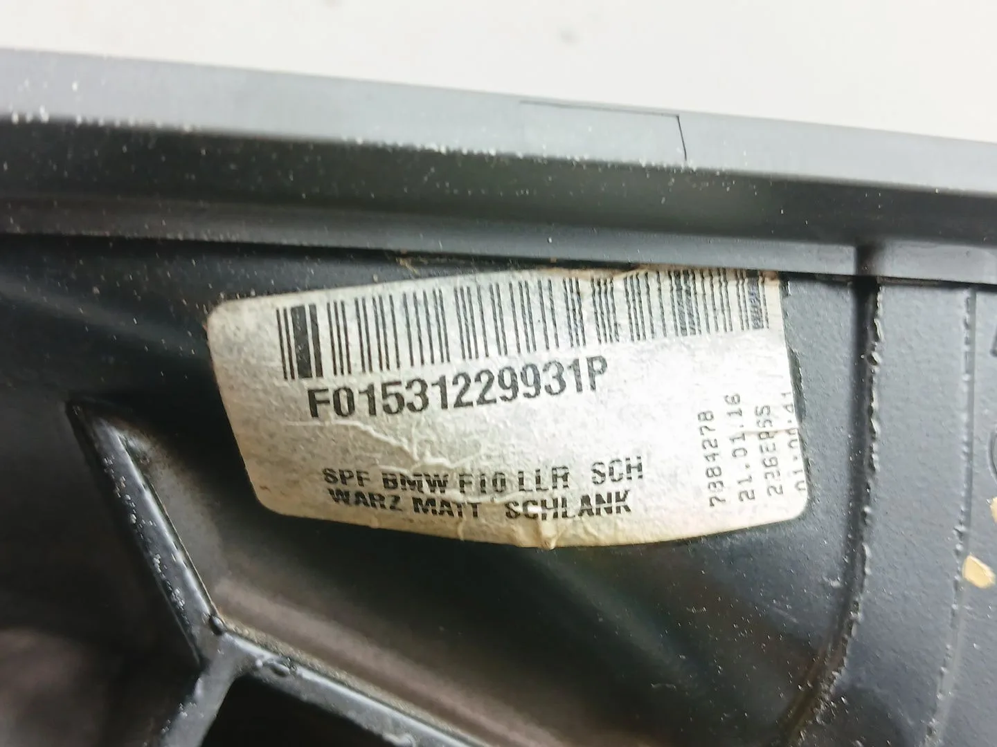 Retrovisor Derecho para Bmw 5 (F10)