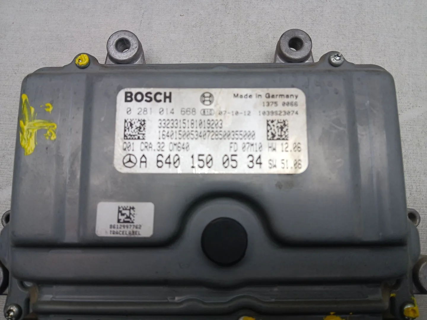 Centralita Motor Uce para Mercedes-Benz Clase B (W245)