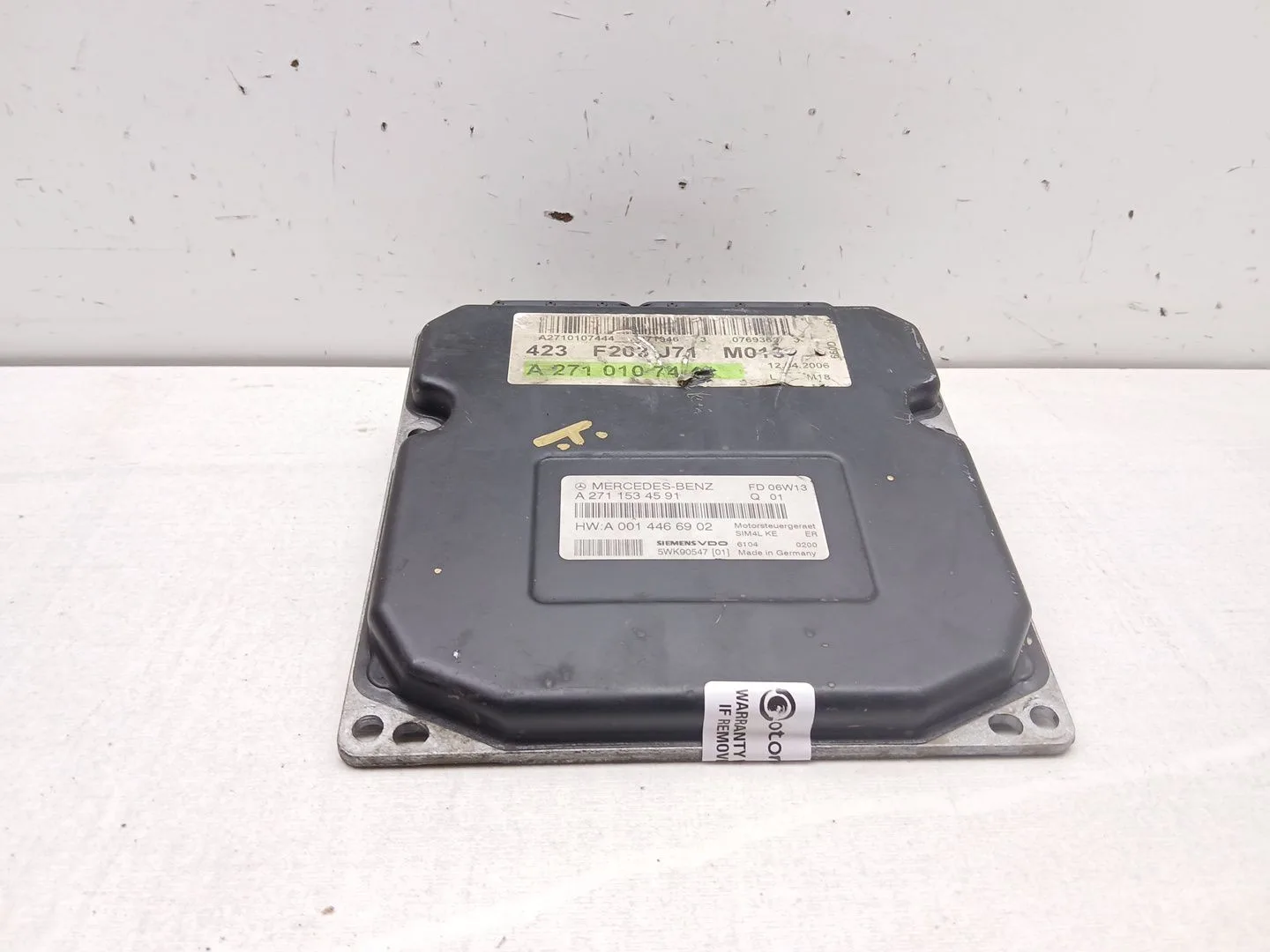 Centralita Motor Uce para Mercedes-Benz Clase C (W203)