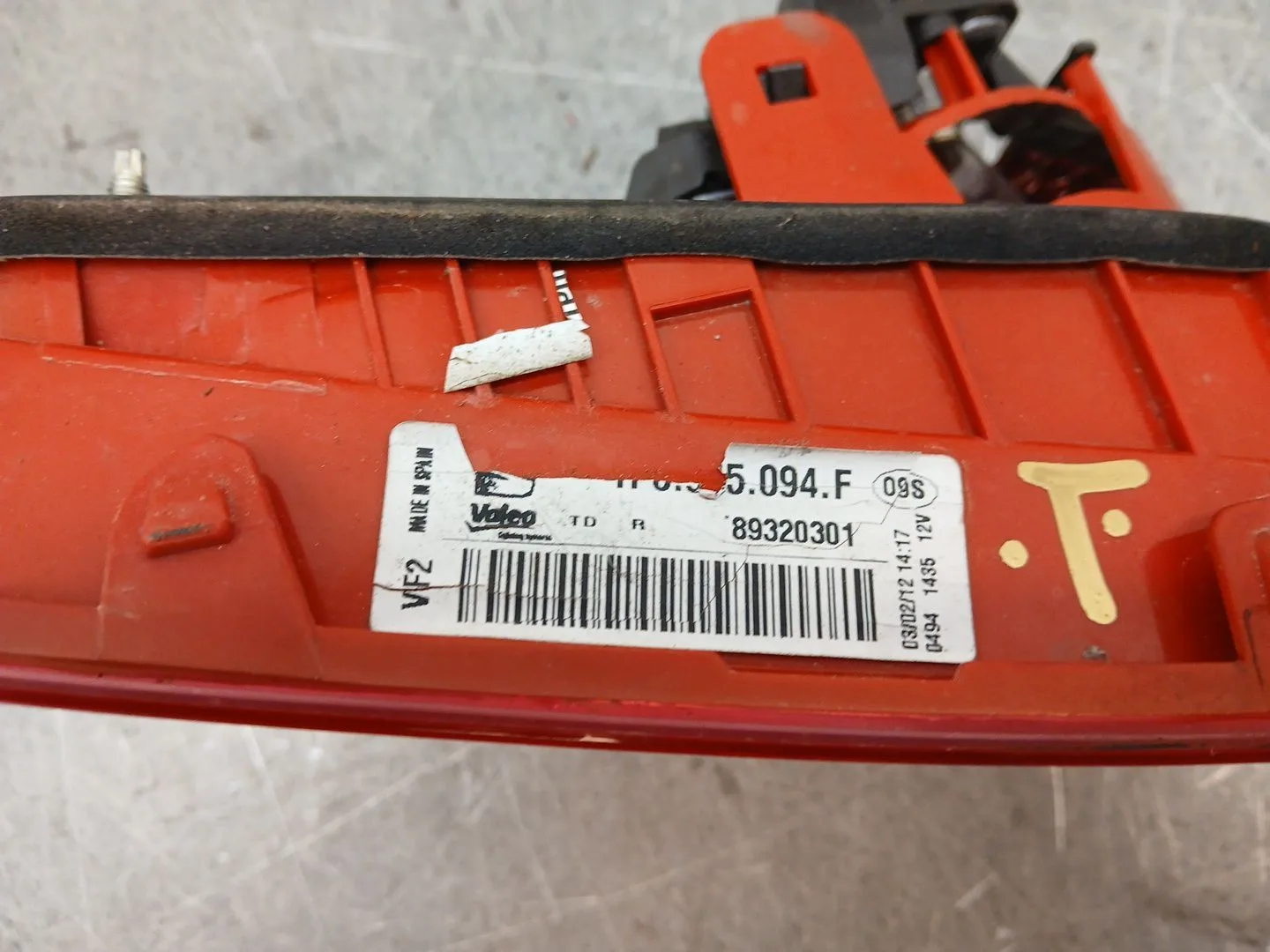 Piloto Trasero Izquierdo Interior para Seat Leon (1P1)