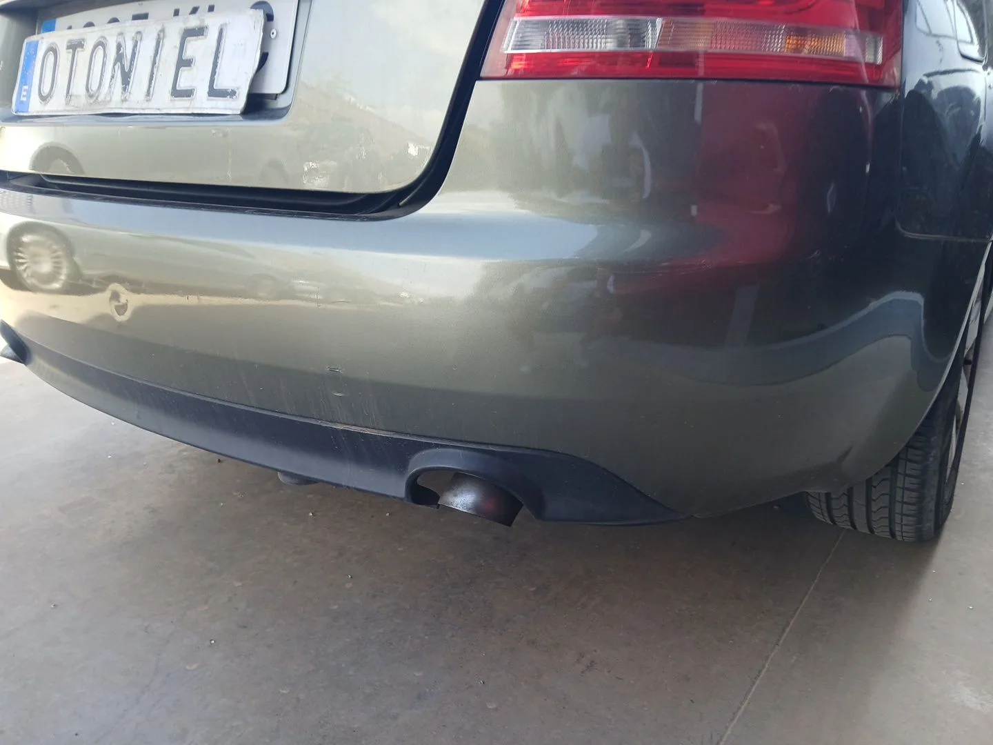 Paragolpes Trasero para Audi A4 B7 Descapotable (8He)
