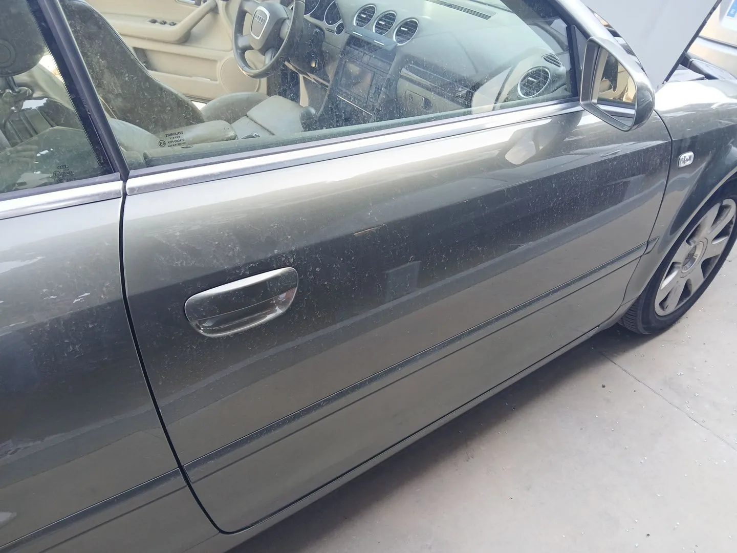 Puerta Delantera Derecha para Audi A4 B7 Descapotable (8He)