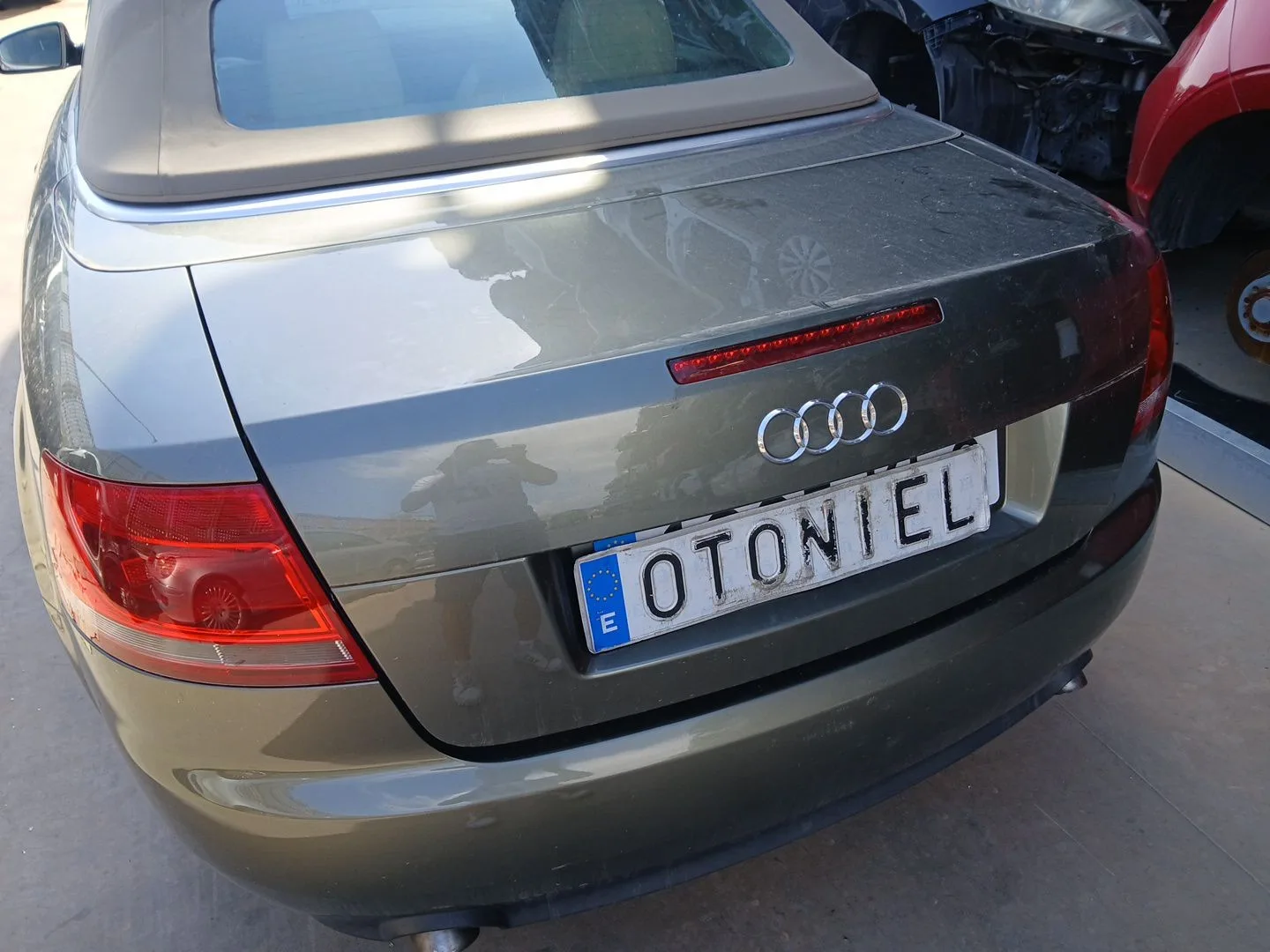 Tapa Maletero para Audi A4 B7 Descapotable (8He)