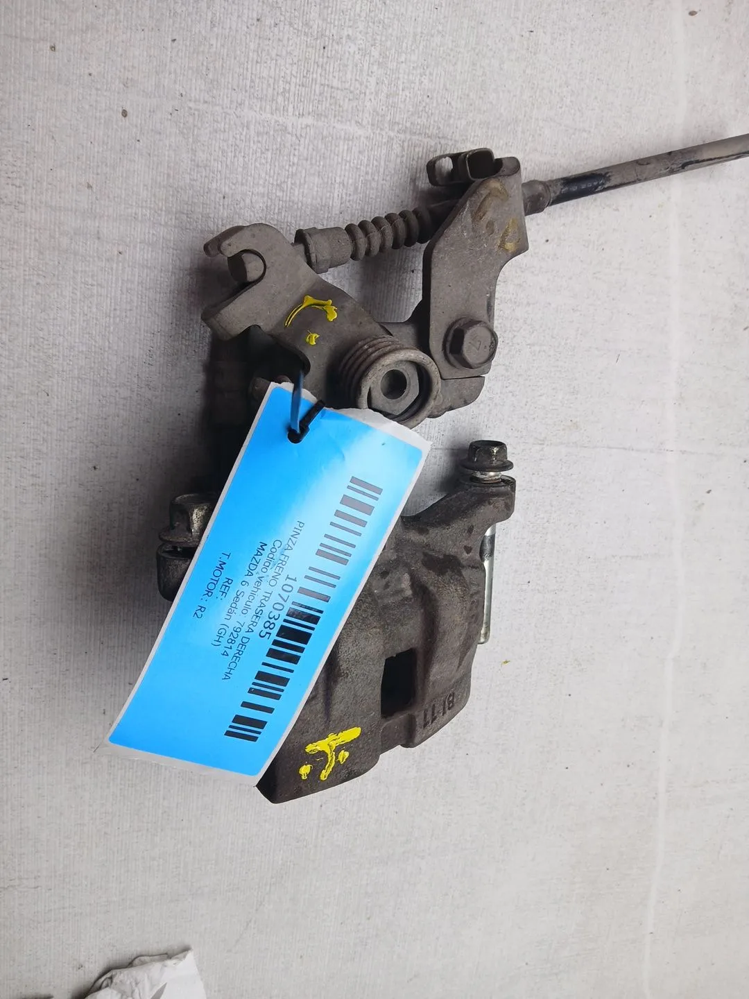 Pinza Freno Trasera Derecha para Mazda 6 Sedan (Gh)
