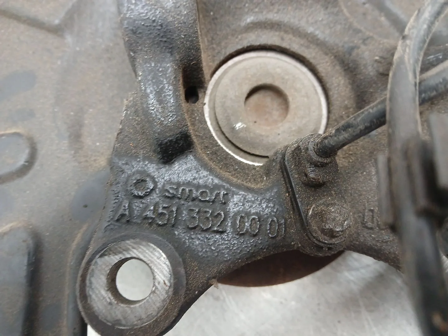 Mangueta Delantera Derecha para Smart Fortwo Coupe (451)