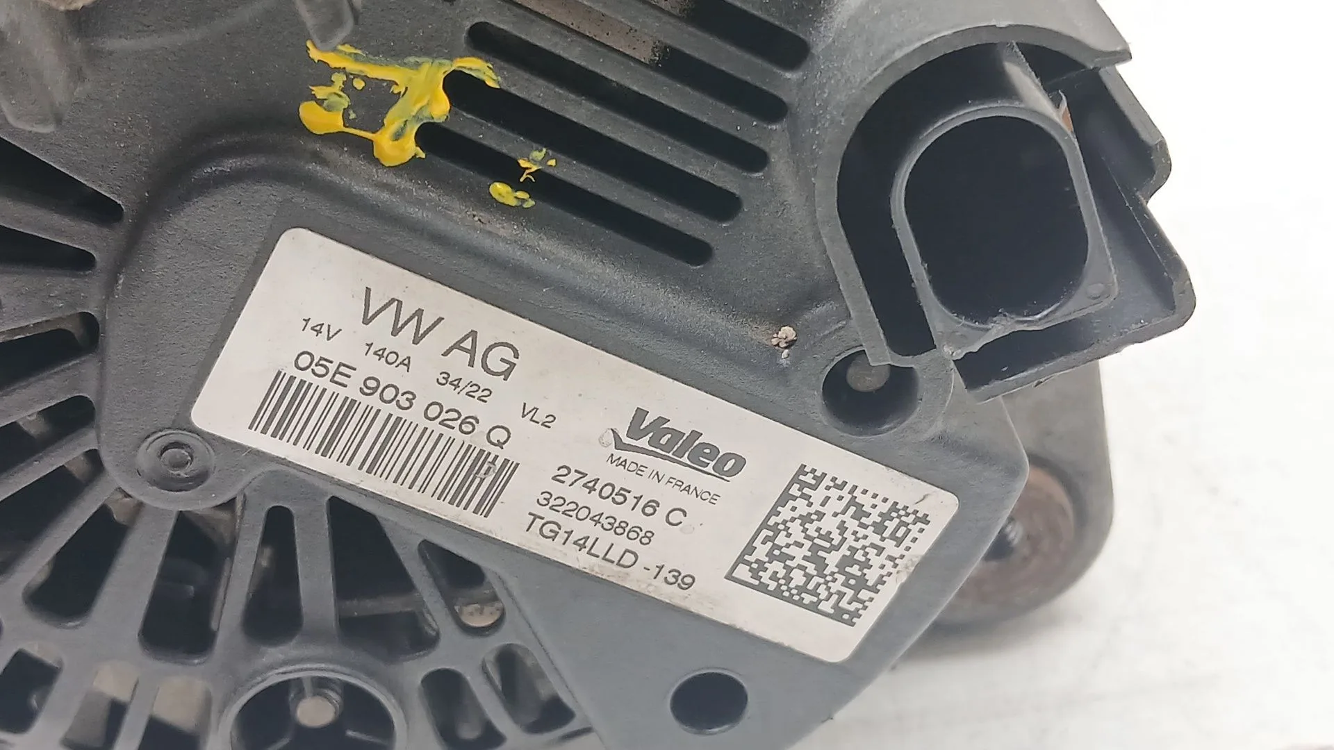 Alternador para Skoda Fabia Iii Station Wagon (Nj5)