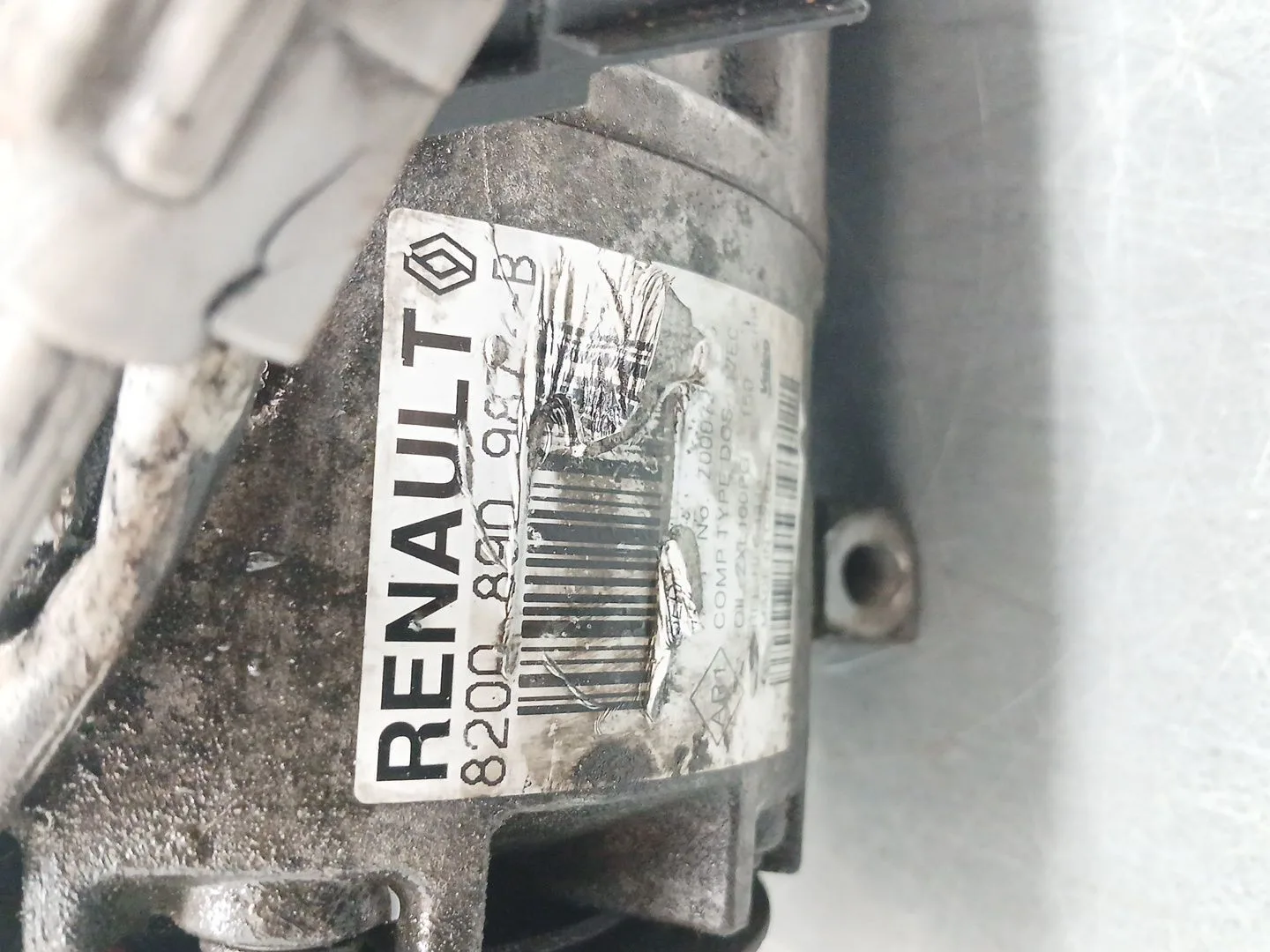 Compresor Aire Acondicionado para Renault Laguna Iii (Bt0/1)