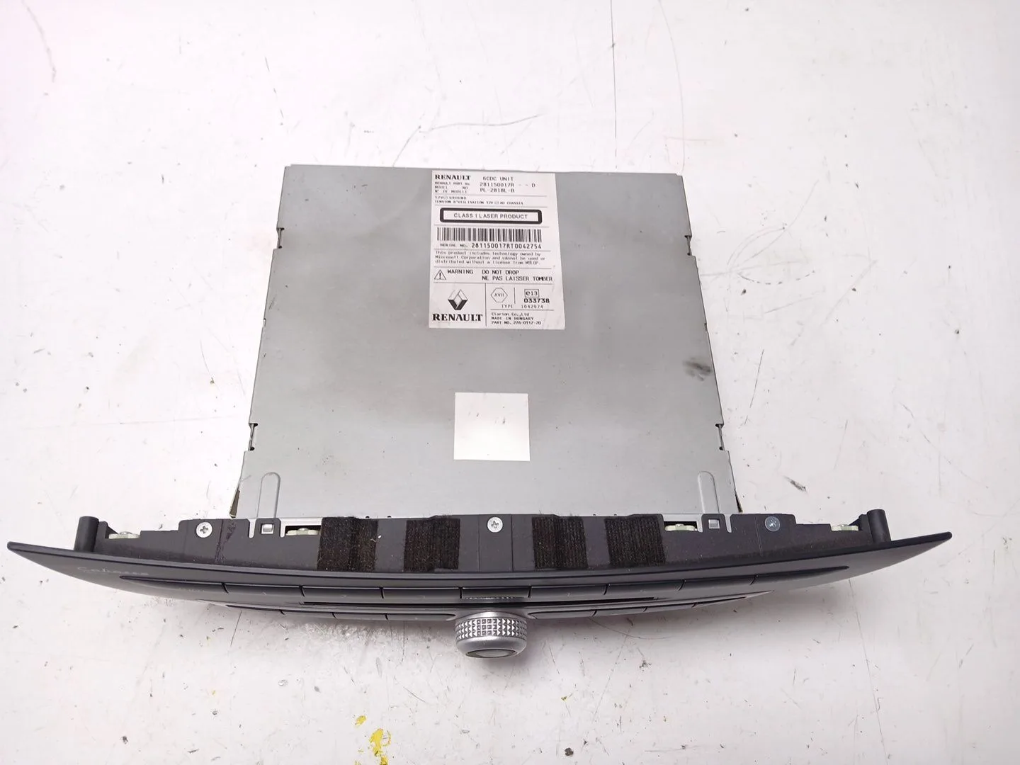 Sistema Audio / Radio Cd para Renault Laguna Iii (Bt0/1)