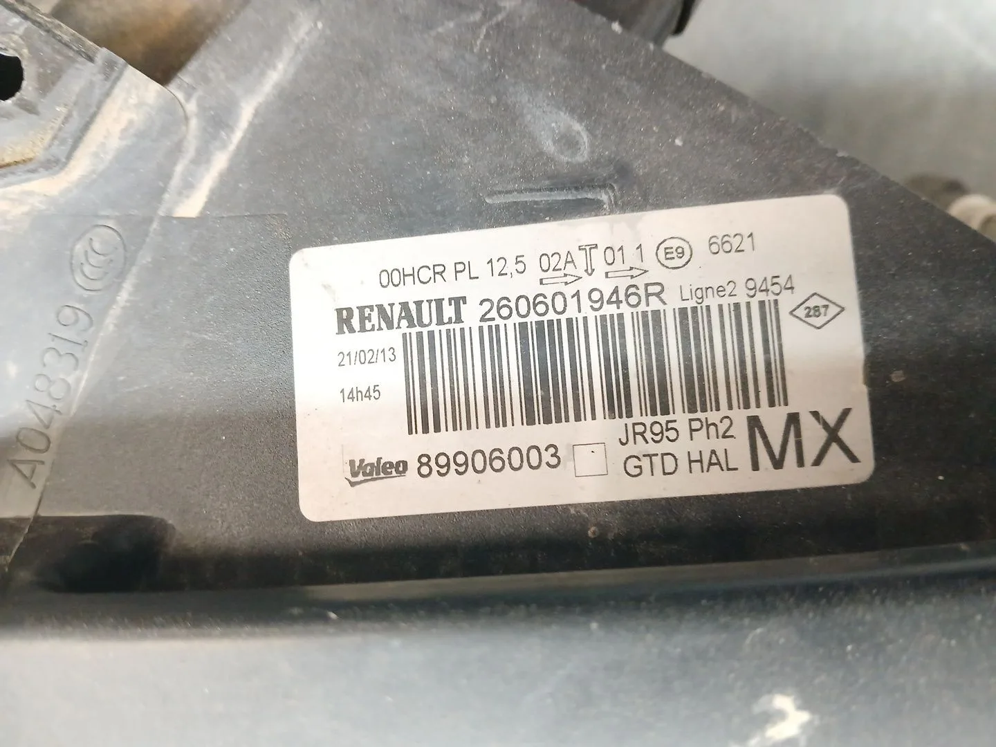 Faro Izquierdo para Renault Grand Scenic Iii (Jz0/1_)