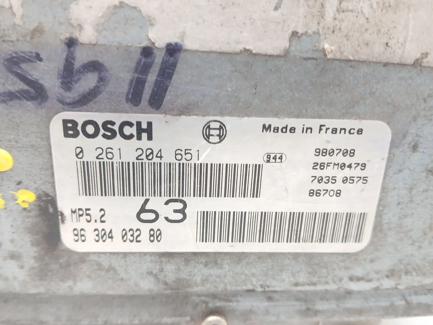 Centralita Motor Uce para Peugeot 406 Break (8E/F)