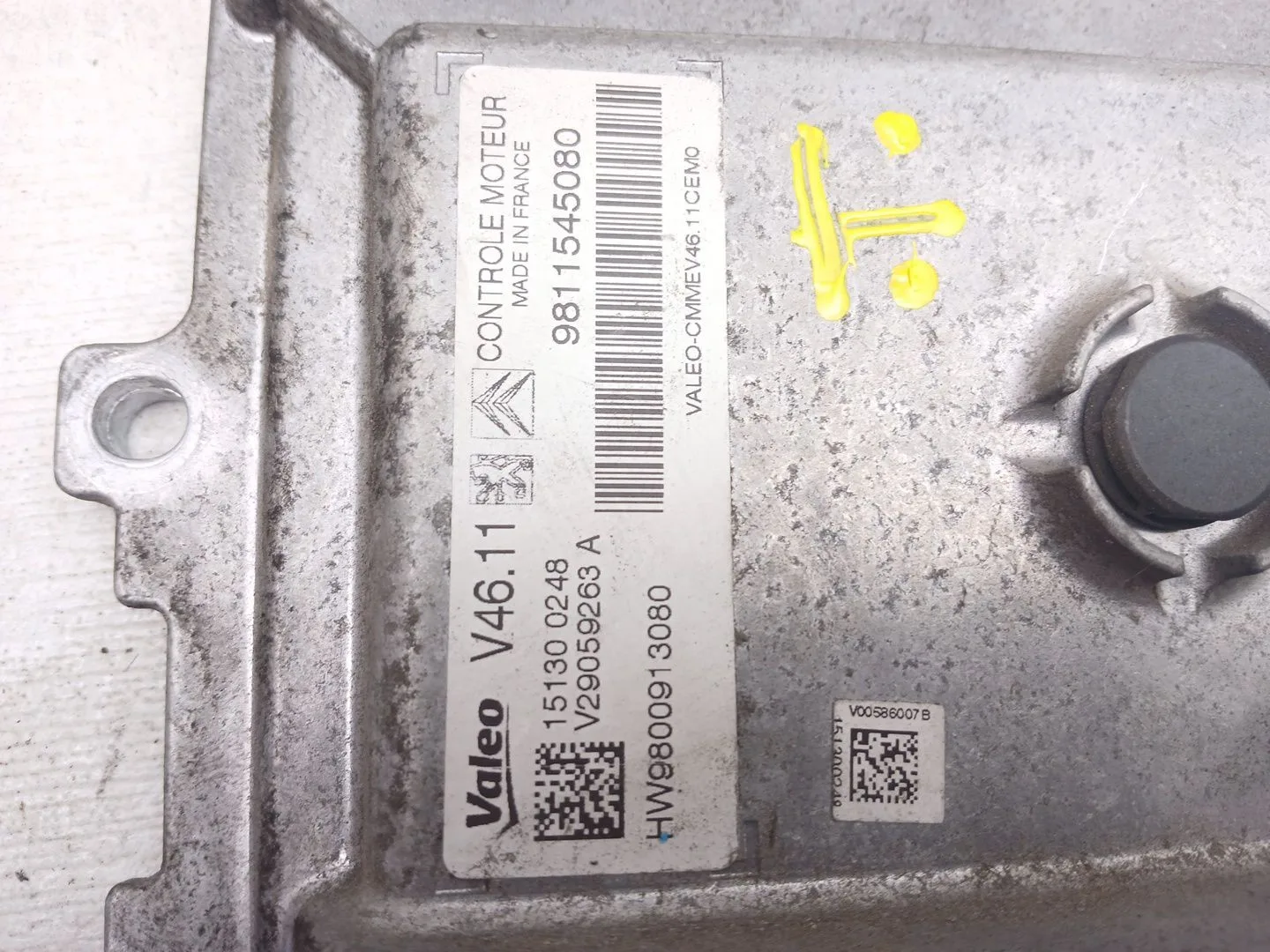 Centralita Motor Uce para Citroën C4 Cactus