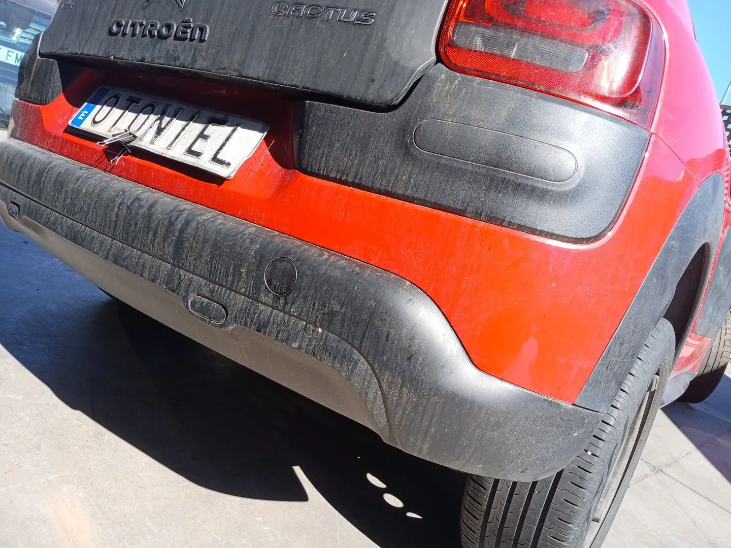 Paragolpes Trasero para Citroën C4 Cactus