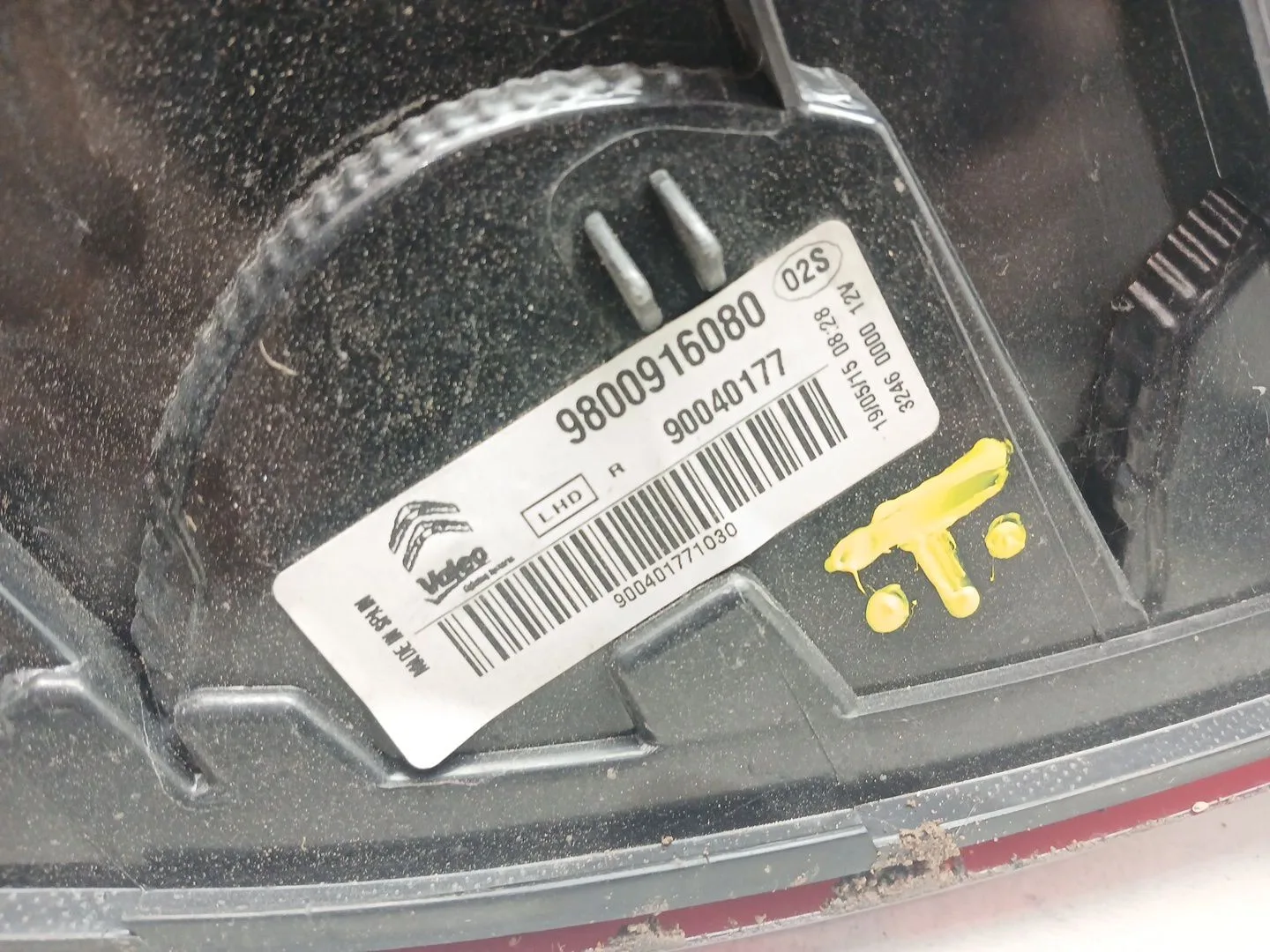 Piloto Trasero Derecho para Citroën C4 Cactus