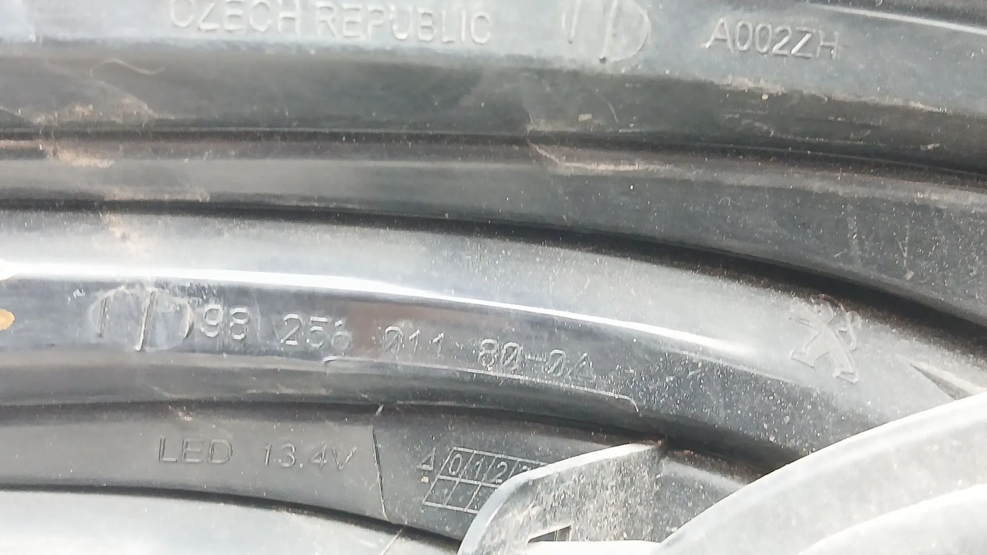 Piloto Trasero Derecho para Peugeot 208 I (Ca_, Cc_)