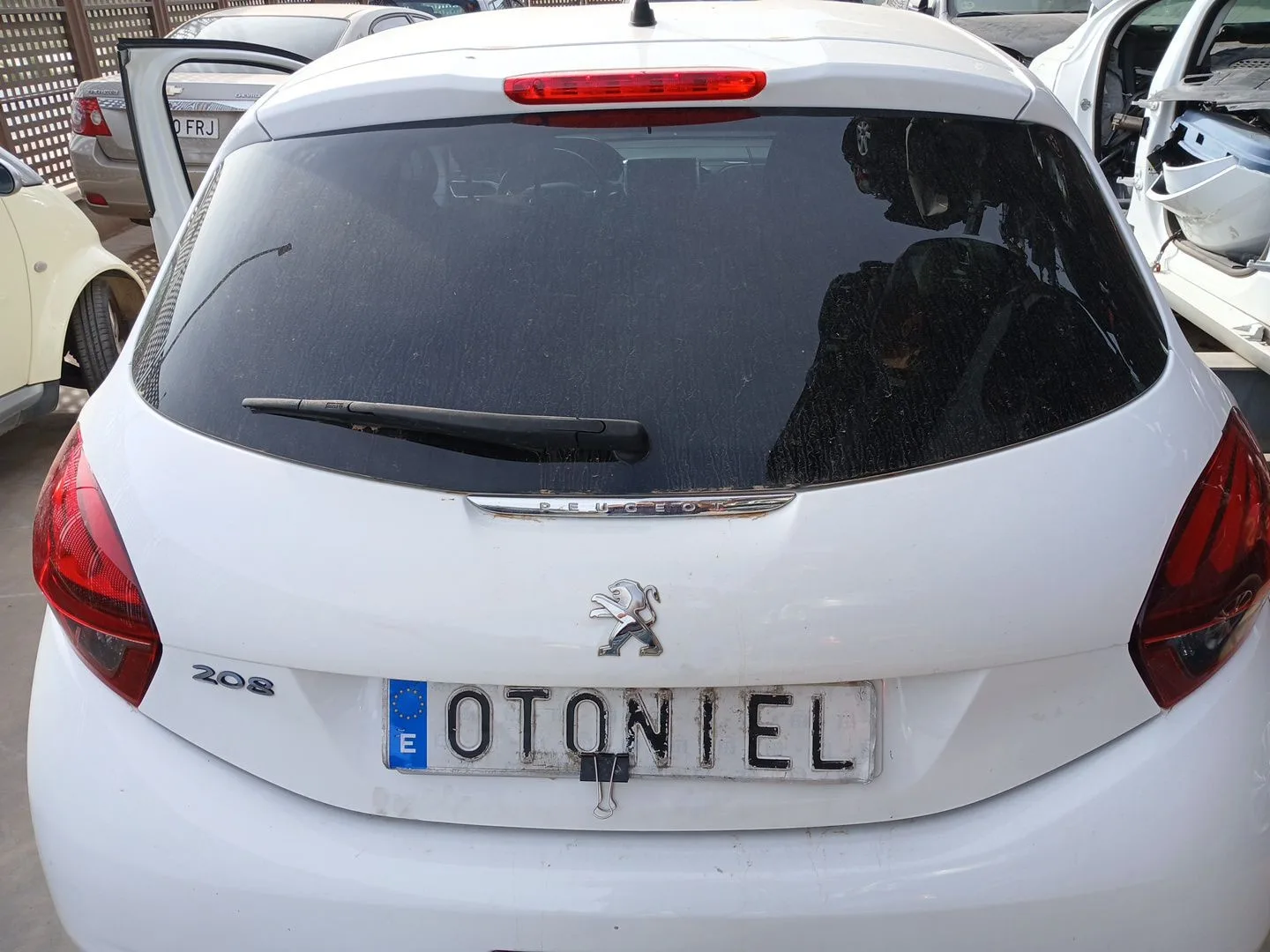 Porton Trasero para Peugeot 208 I (Ca_, Cc_)