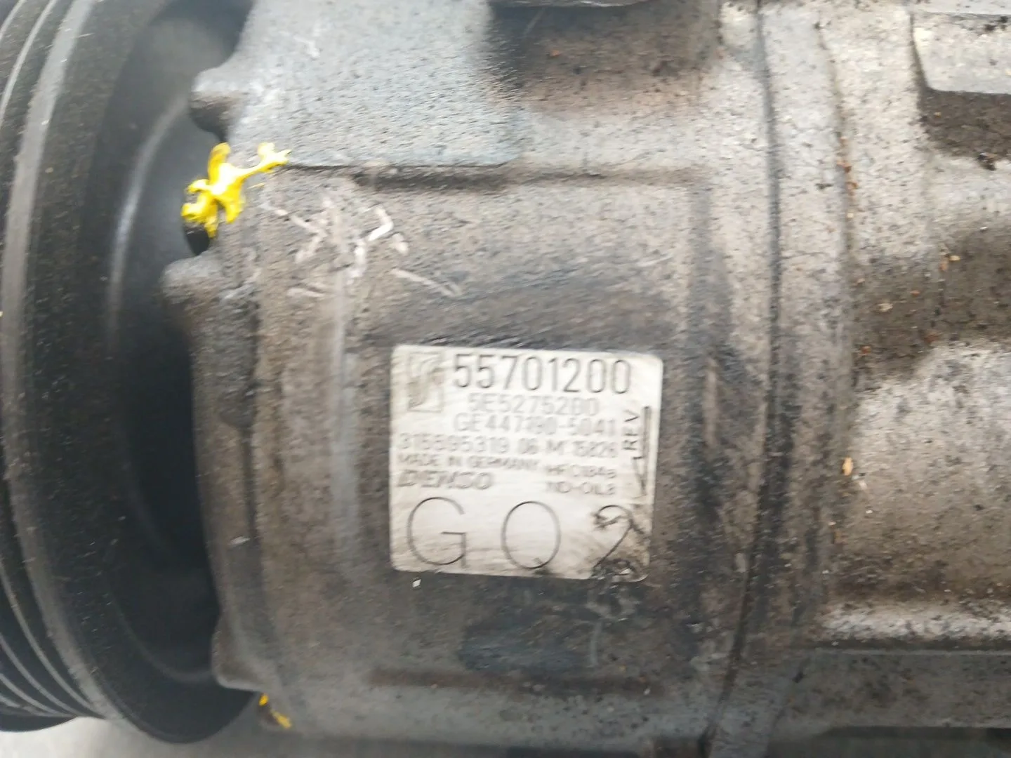 Compresor Aire Acondicionado para Opel Corsa D (S07)