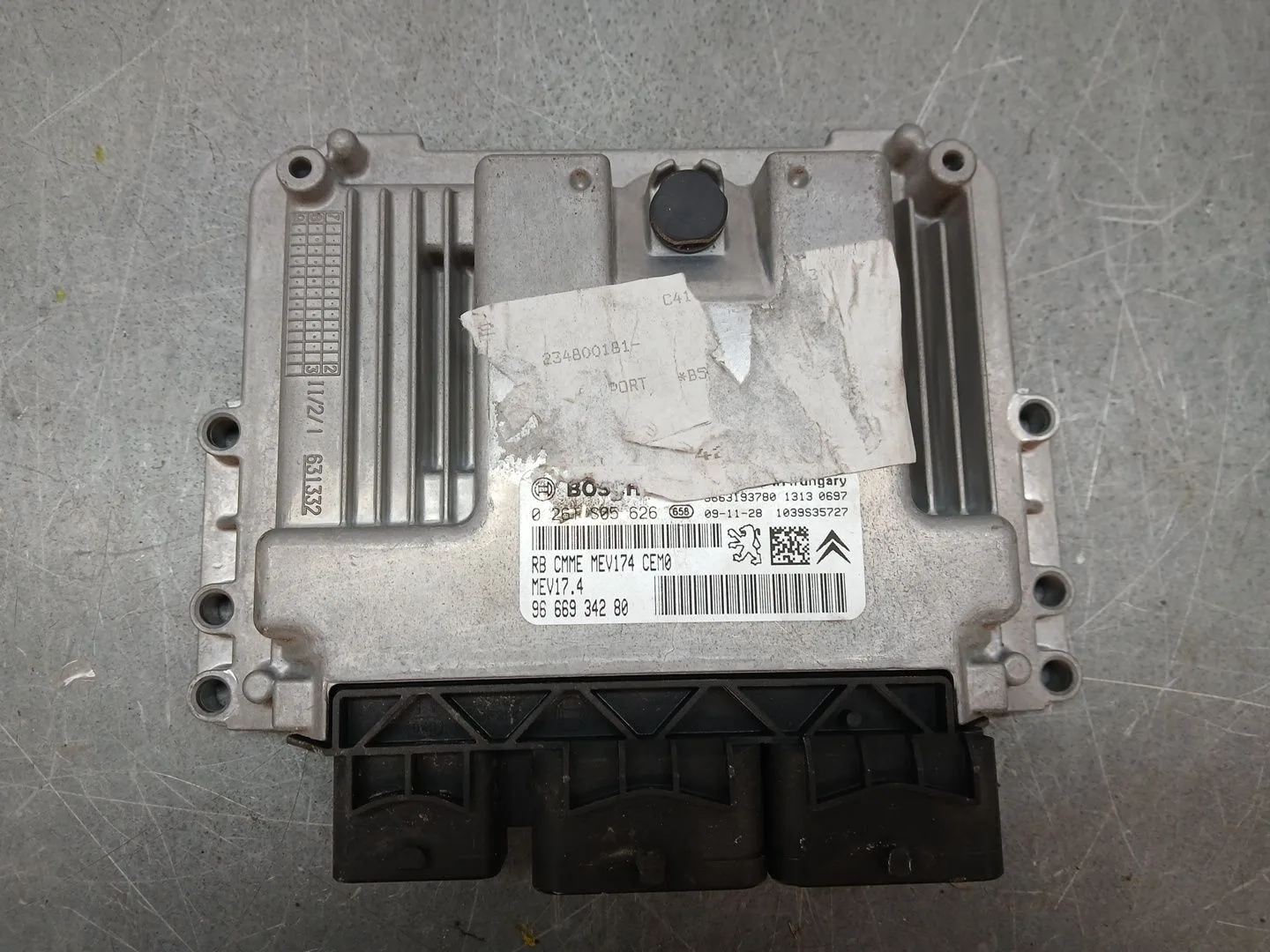 Centralita Motor Uce para Citroën C4 Coupe (La_)