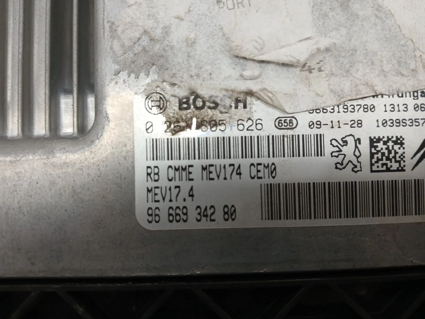 Centralita Motor Uce para Citroën C4 Coupe (La_)