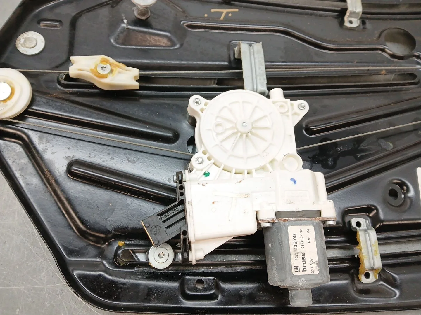 Elevalunas Trasero Derecho para Opel Astra H Twintop (A04)