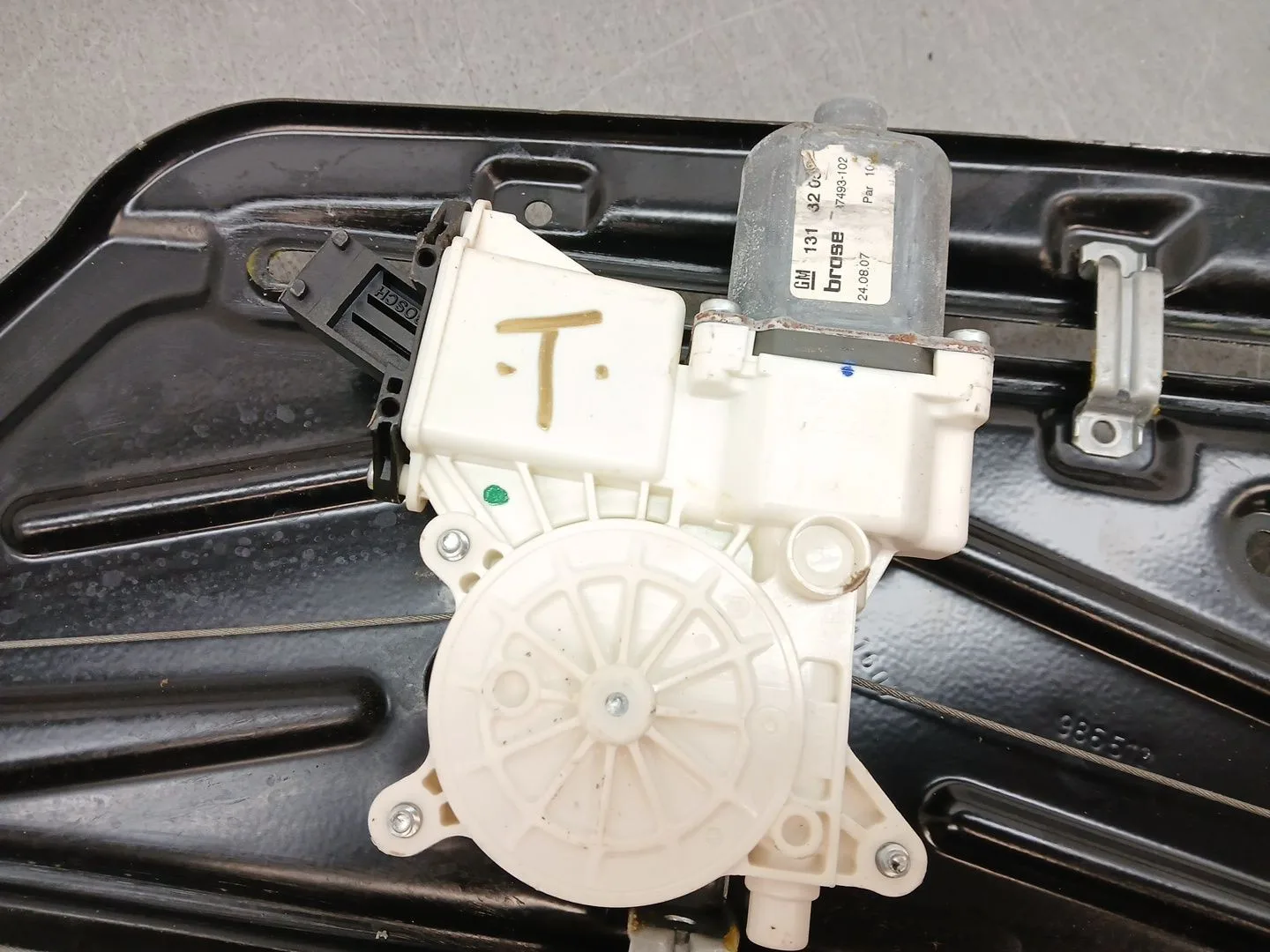 Elevalunas Trasero Izquierdo para Opel Astra H Twintop (A04)