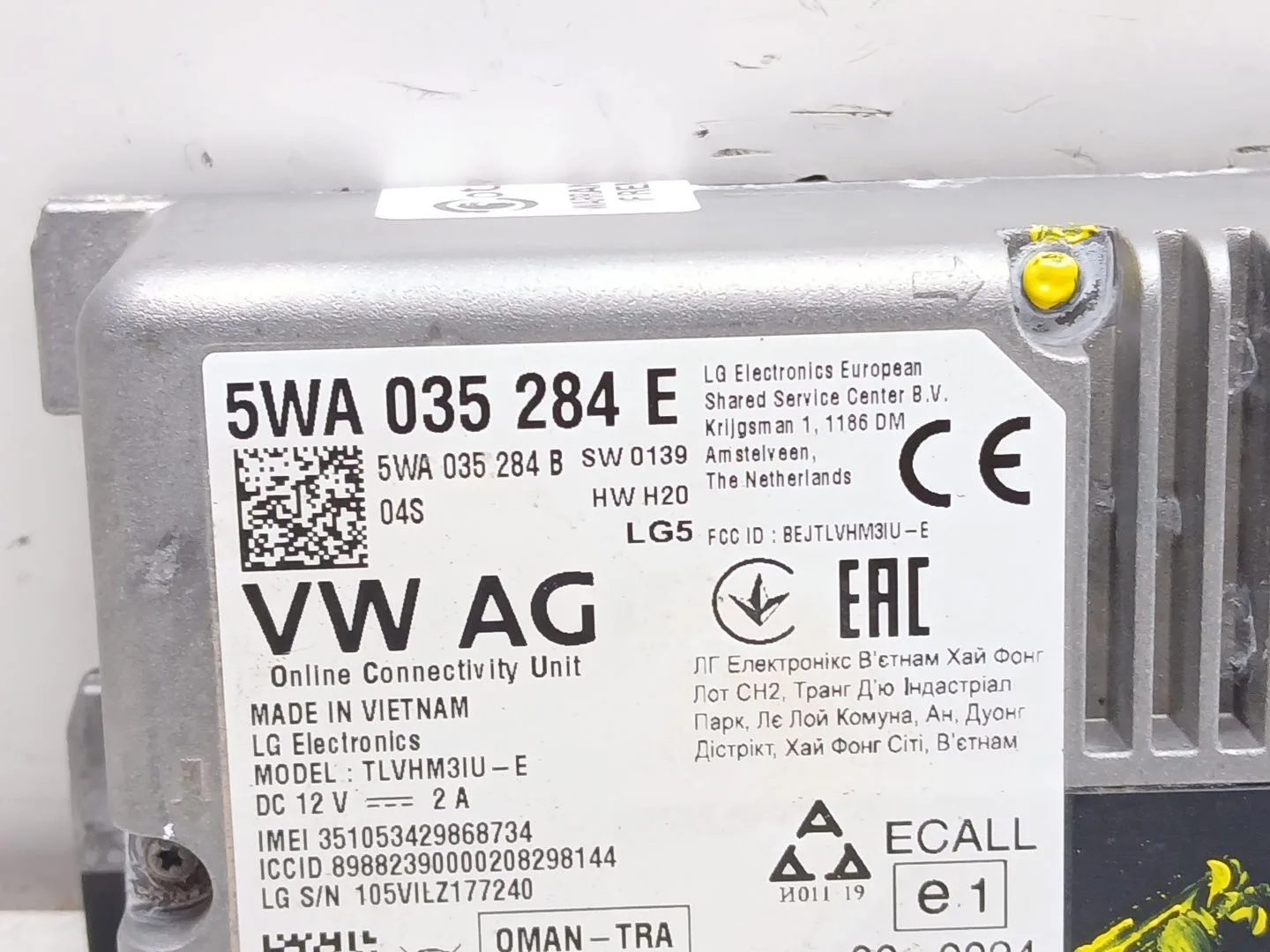 Modulo Electronico para Seat Ibiza (Kj1)