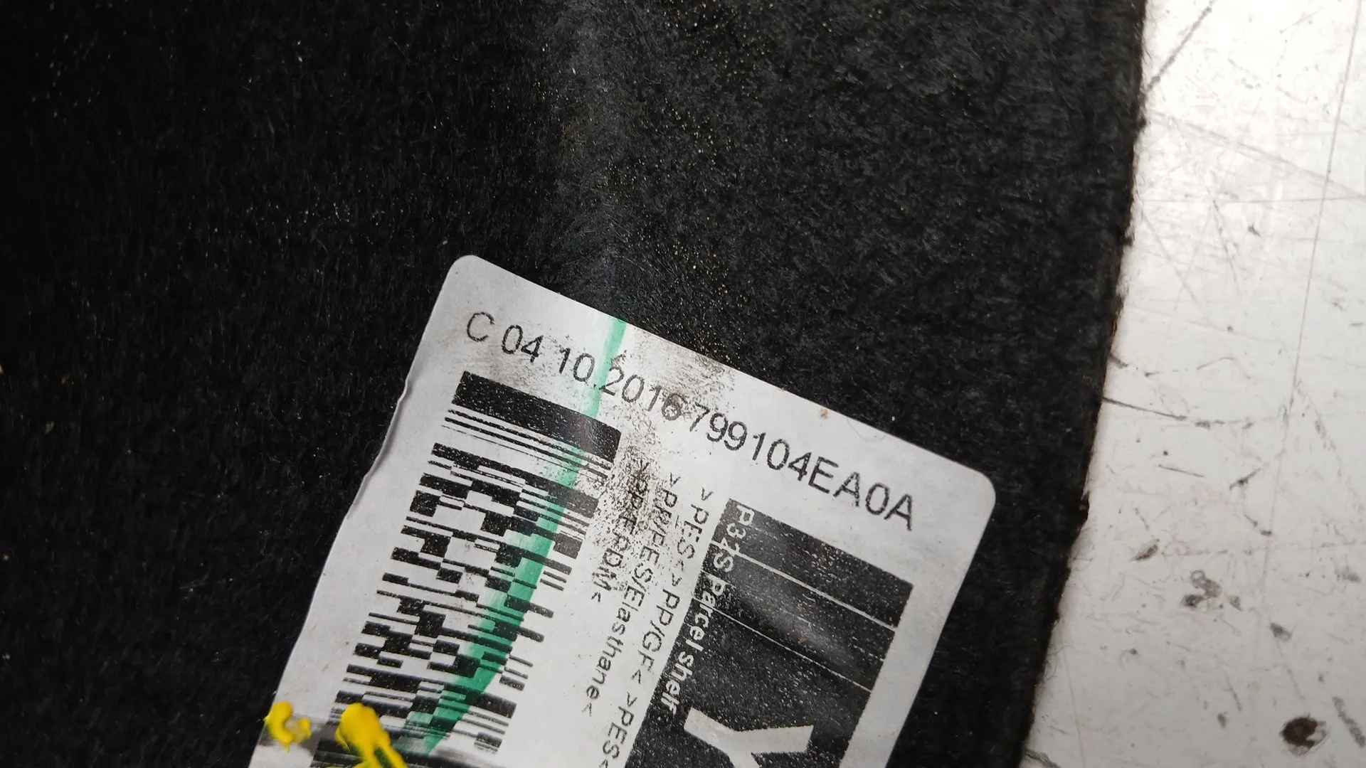 Bandeja Trasera para Nissan Qashqai Ii (J11, J11_)