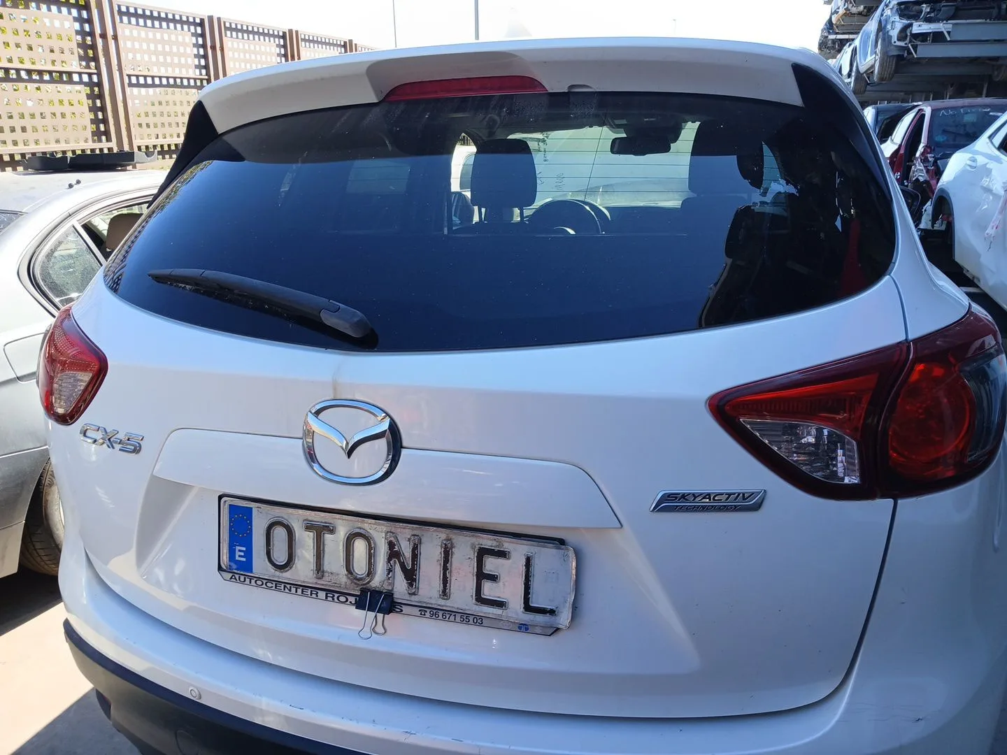 Porton Trasero para Mazda Cx-5 (Ke, Gh)
